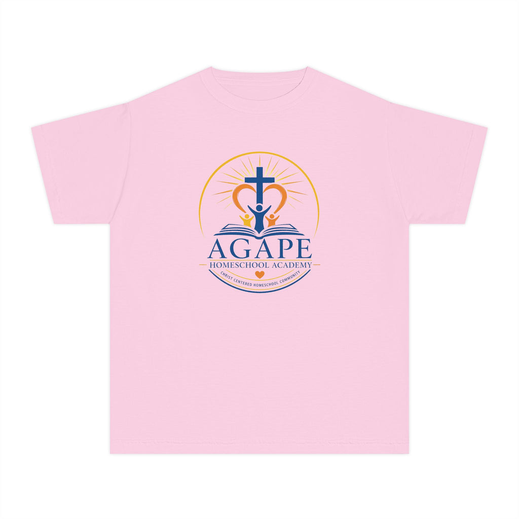 Lambs Agape Homeschool Academy Logo Tee