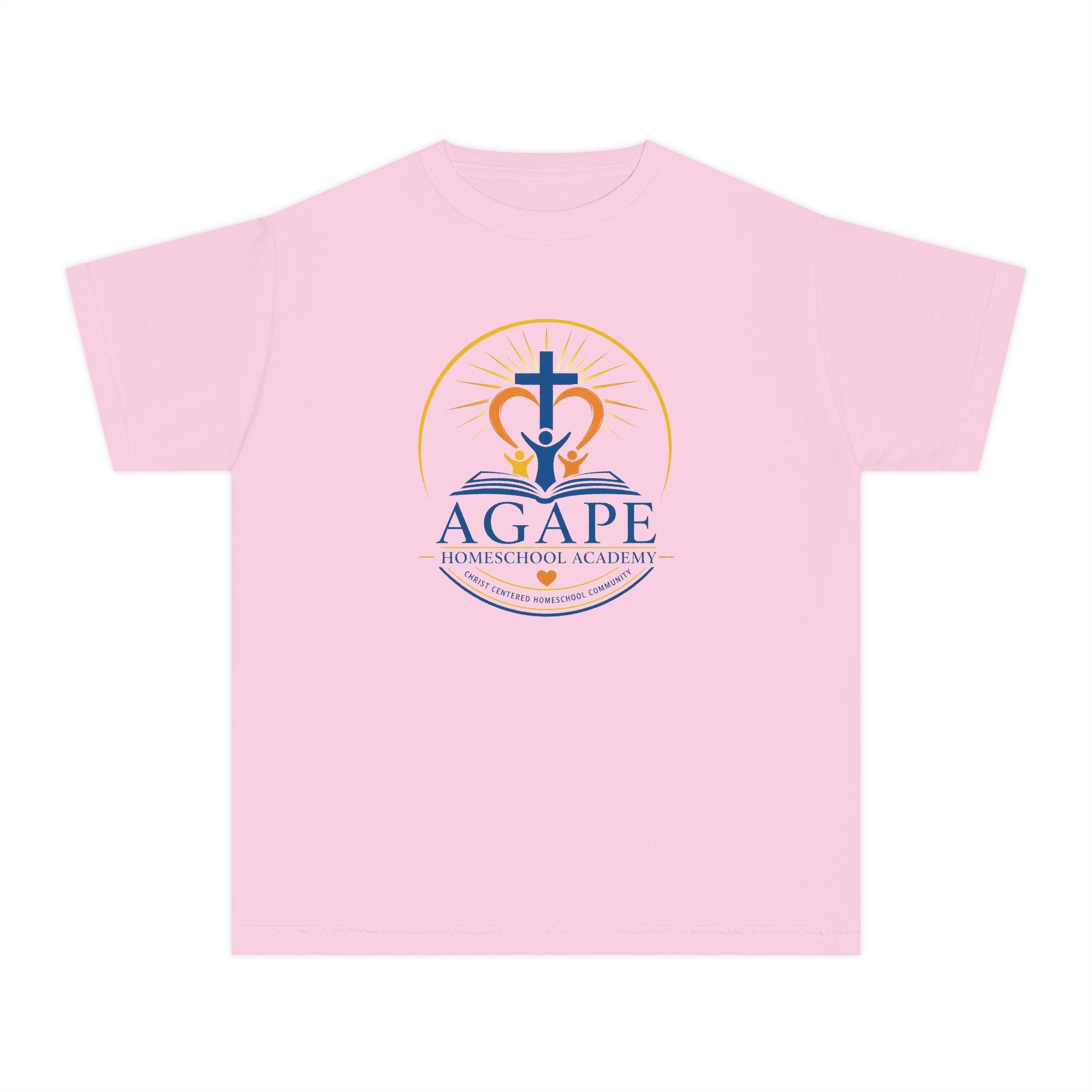 Lambs Agape Homeschool Academy Logo Tee