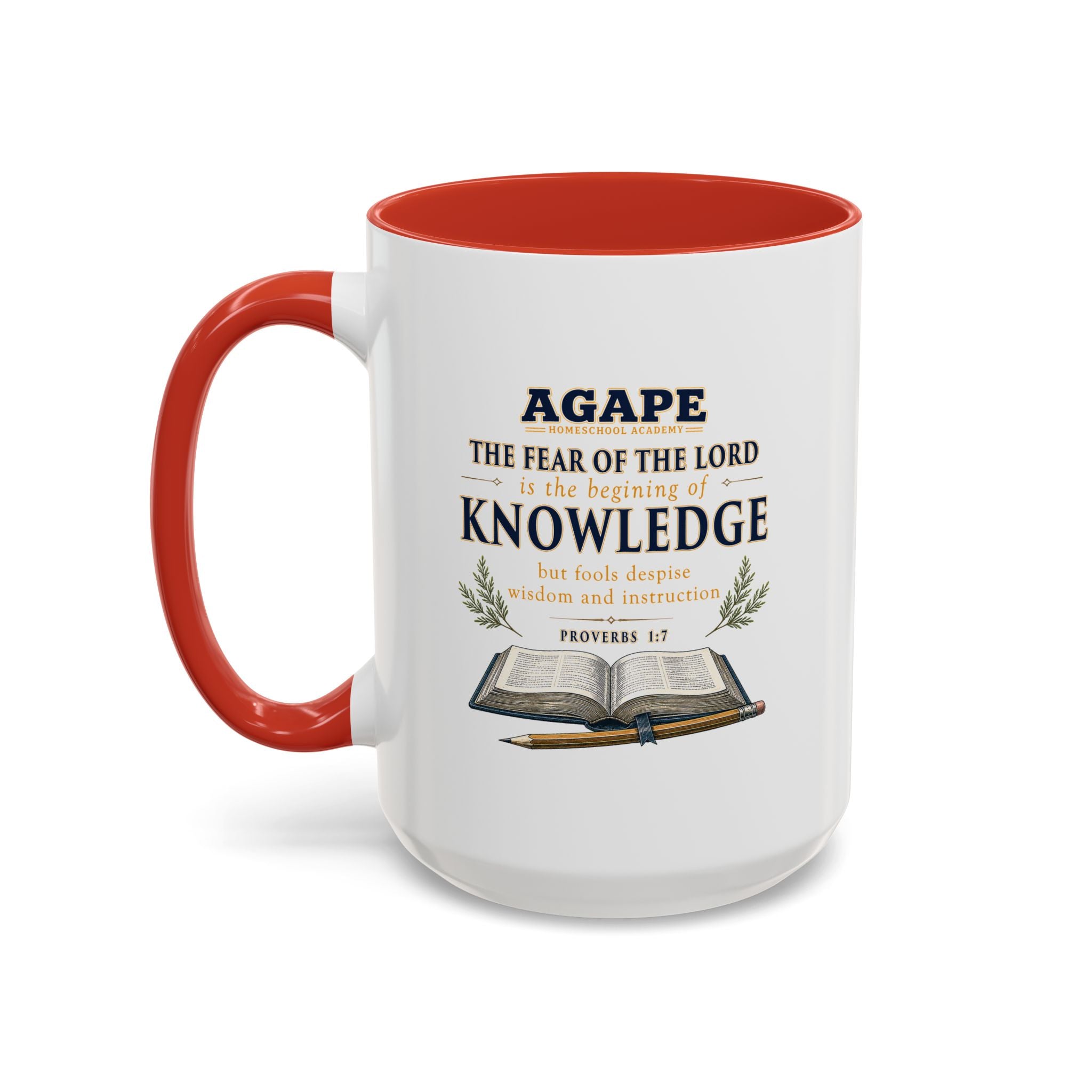 Agape Homeschool Academy Badge Coffee Mug - 11oz & 15oz