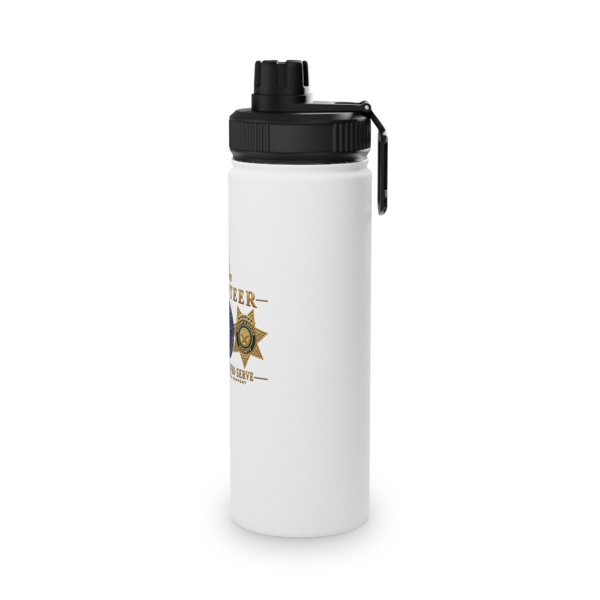 Refuge Point - Serving Those Who Serve Stainless Steel Water Bottle, Volunteer First Responder Support Bottle, In 12oz 18oz and 32oz