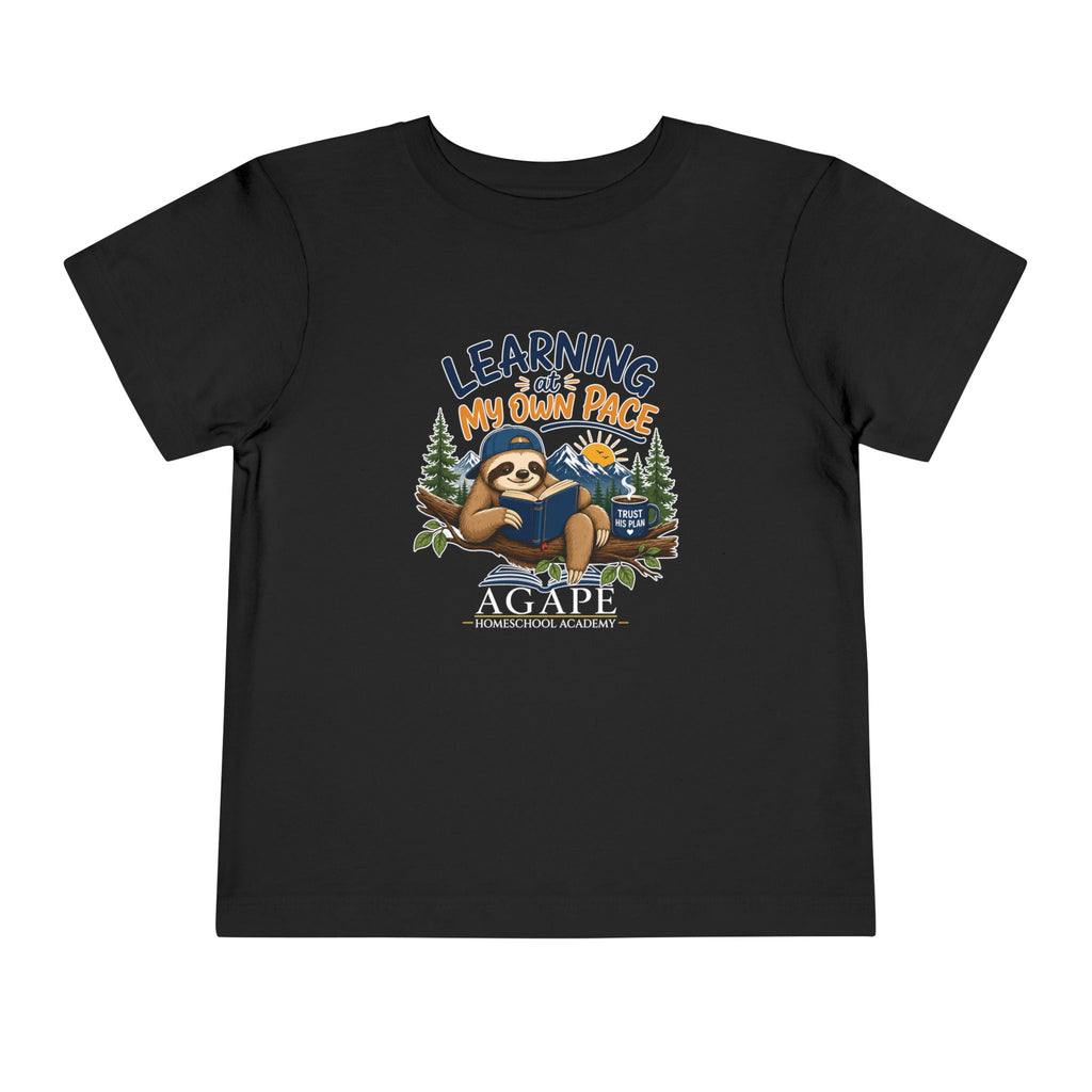 Tots Learning At My Own Pace Sloth Tee