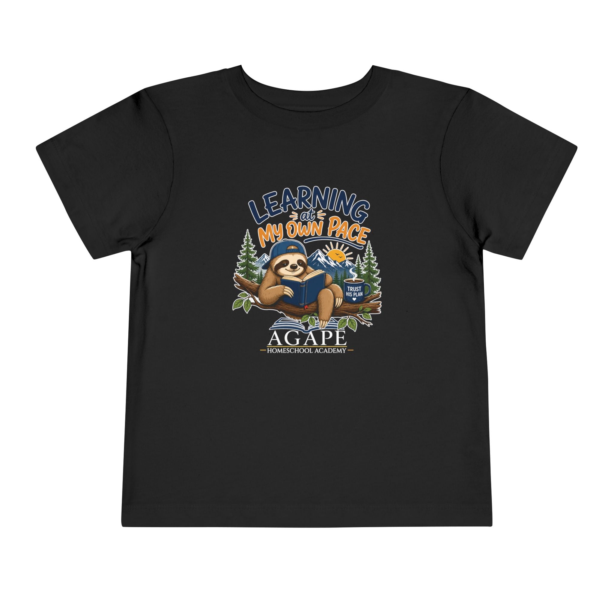 Tots Learning At My Own Pace Sloth Tee