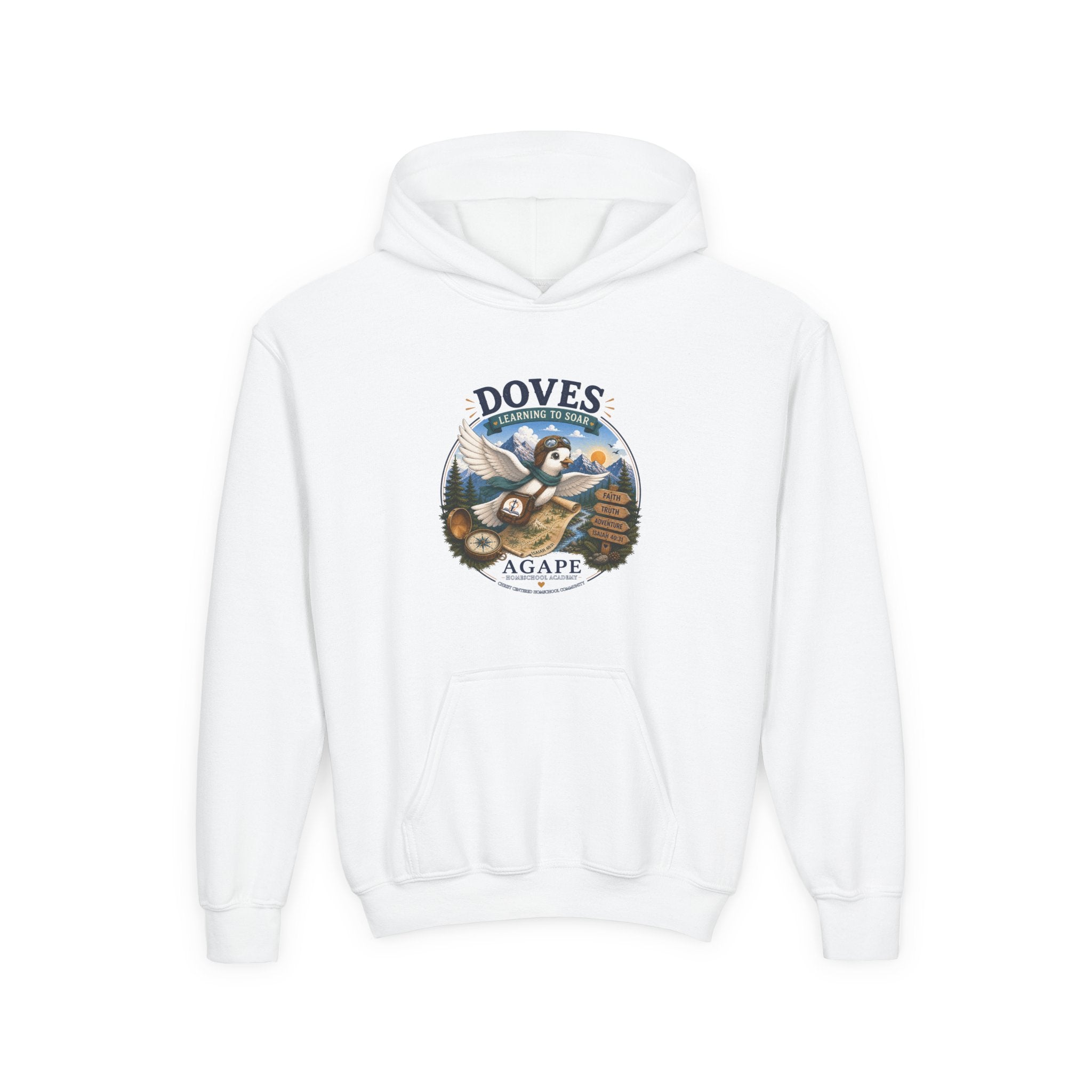 Doves Agape Christian Academy Pullover Hoodie