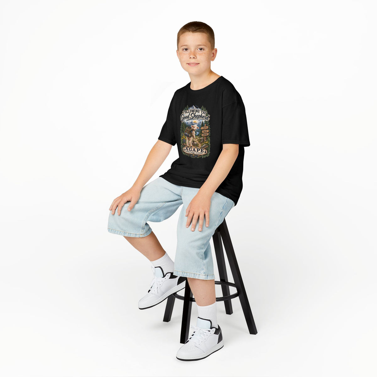 Lambs Agape Homeschool Academy Good Shepherd Tee