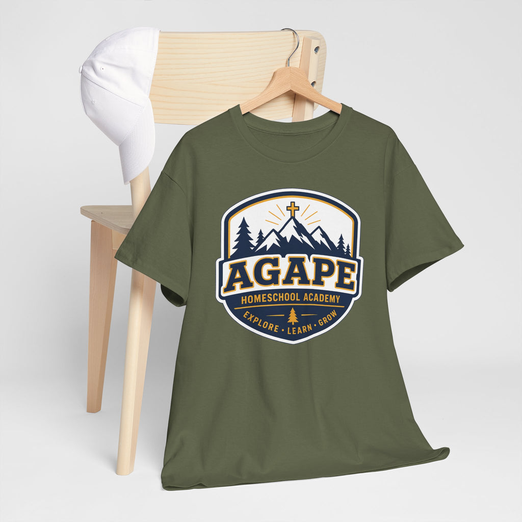 Agape Homeschool Academy Badge T-Shirt