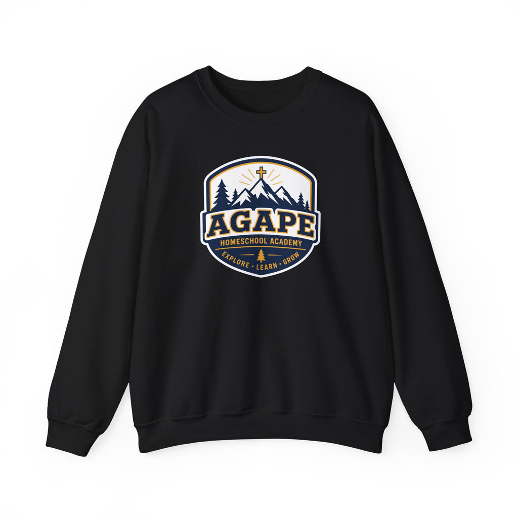 Agape Homeschool Academy Badge Sweatshirt