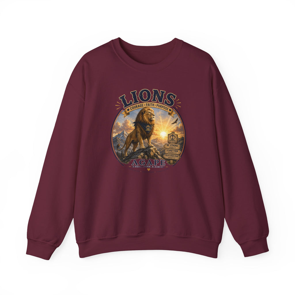 Lions Agape Homeschool Academy Sweatshirt