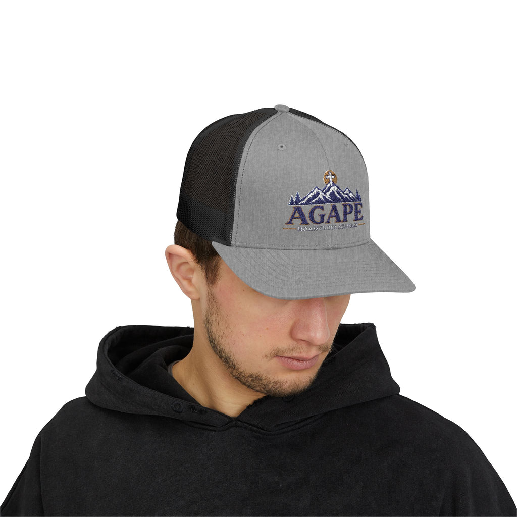 Agape Homeschool Academy Mountain Trucker Hat