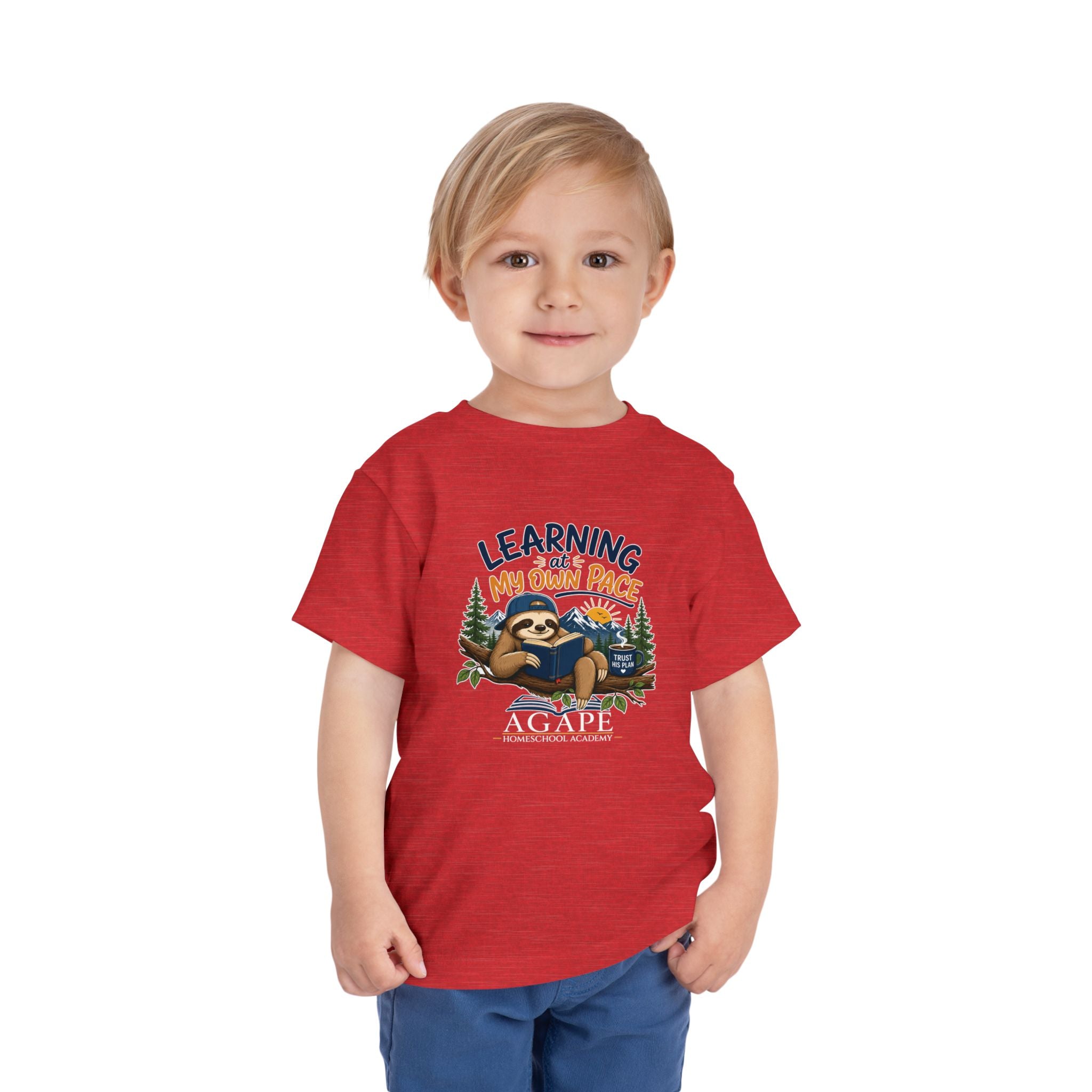 Tots Learning At My Own Pace Sloth Tee