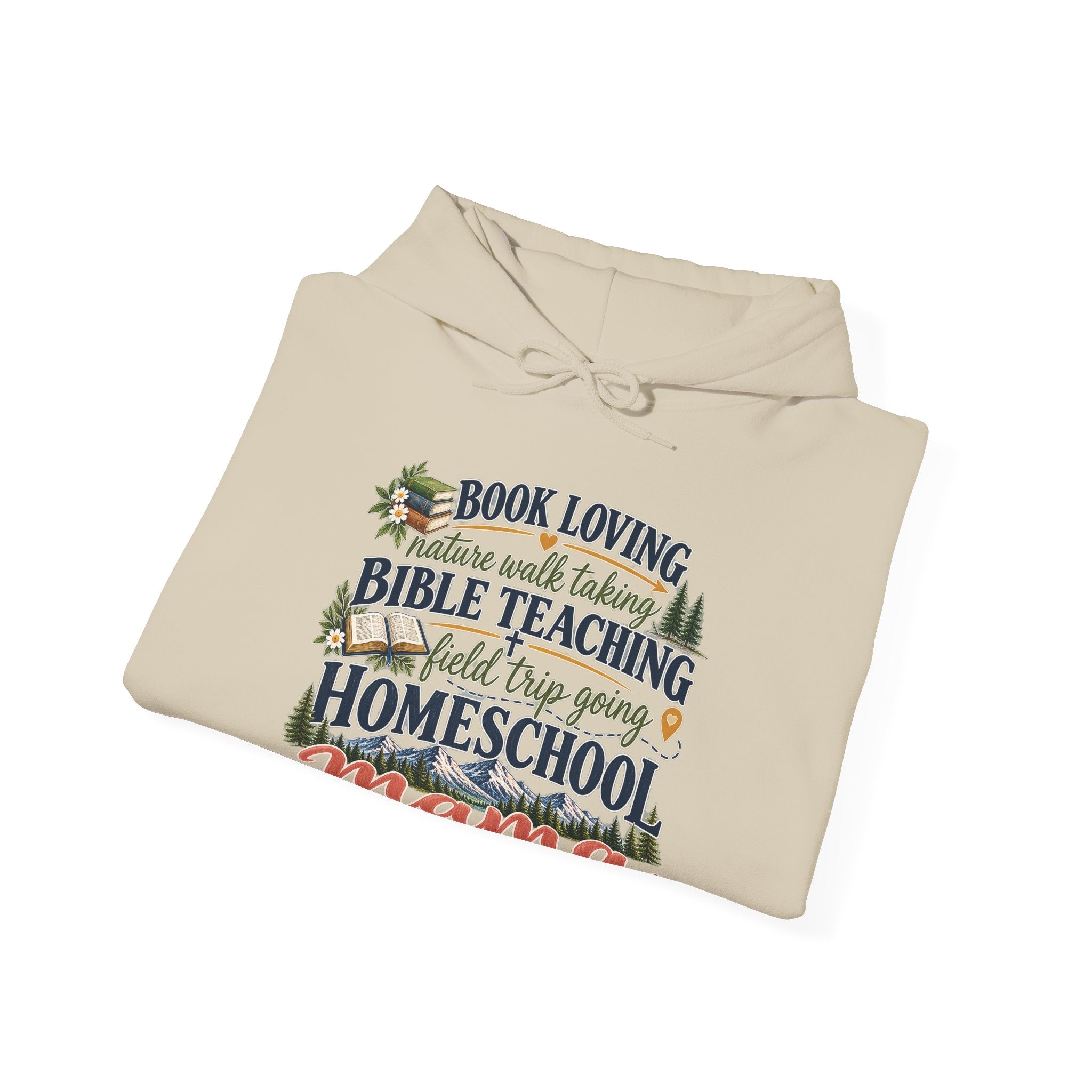 Agape Homeschool Mom Pullover Hoodie