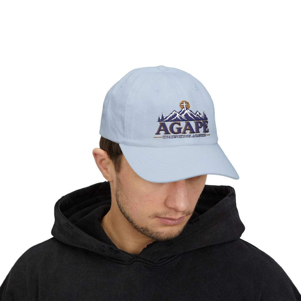 Agape Homeschool Academy Embroidered Mountain Dad Hat