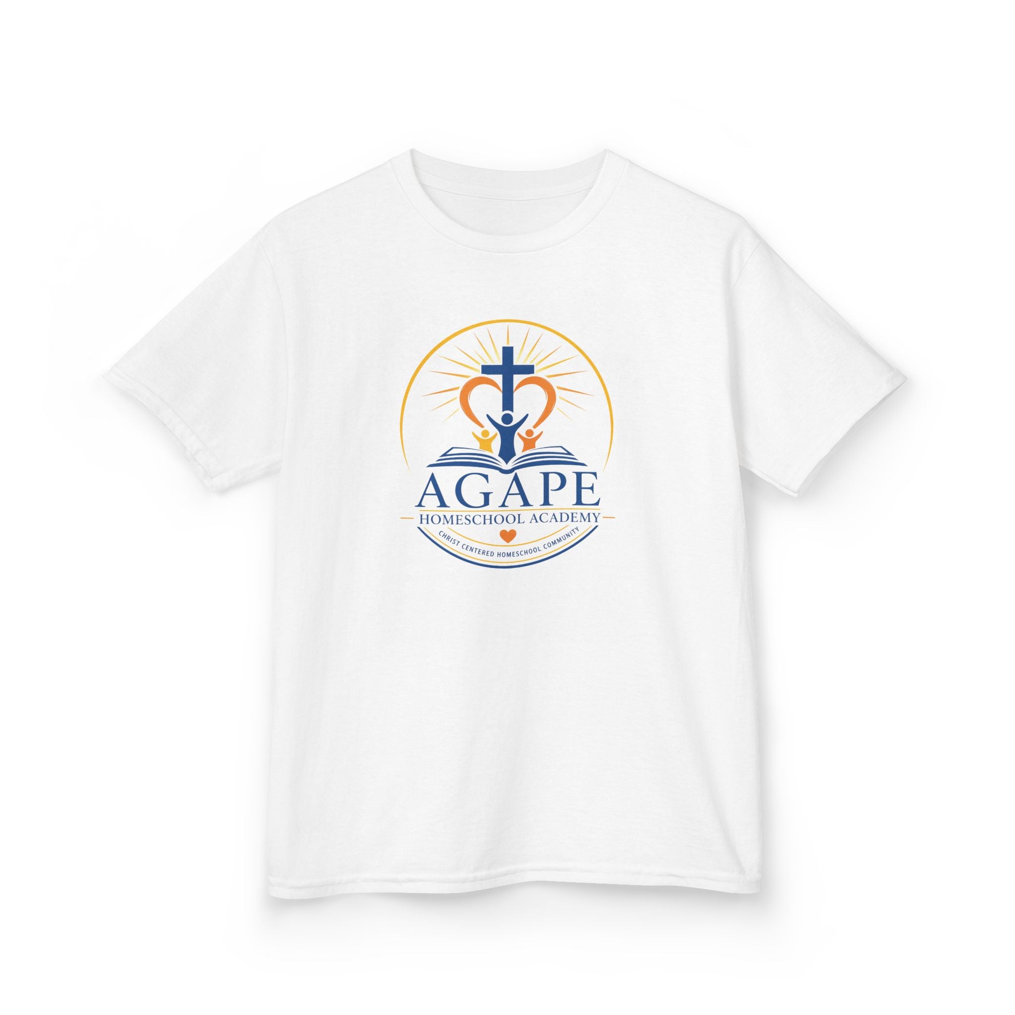 Lambs Agape Homeschool Academy Logo Tee