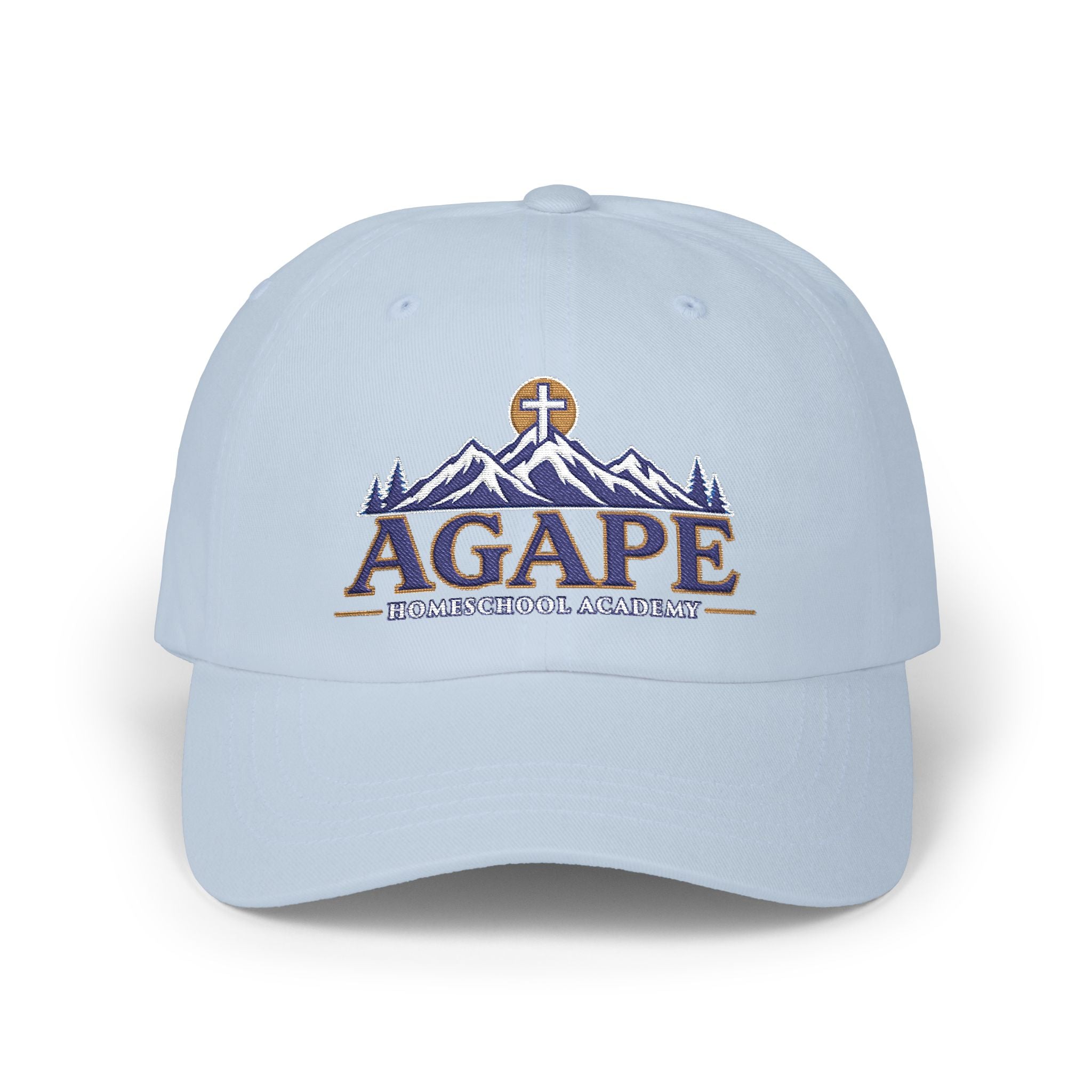 Agape Homeschool Academy Embroidered Mountain Dad Hat