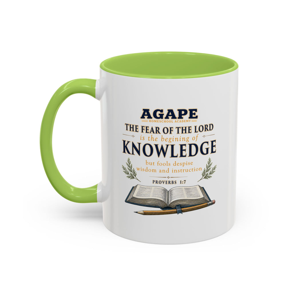 Agape Homeschool Academy Knowledge Mug - 11oz & 15oz