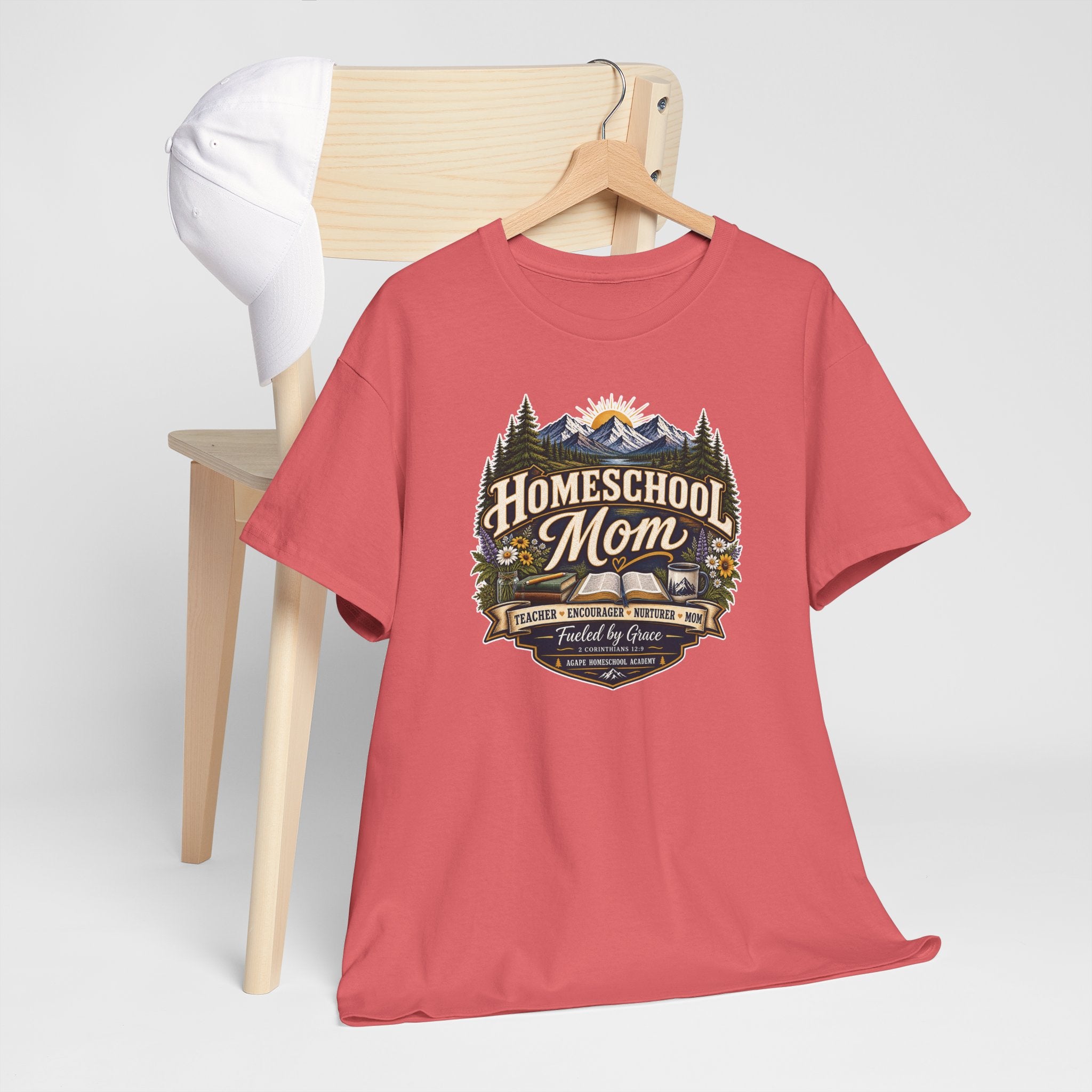Agape Homeschool Academy Mom T-Shirt