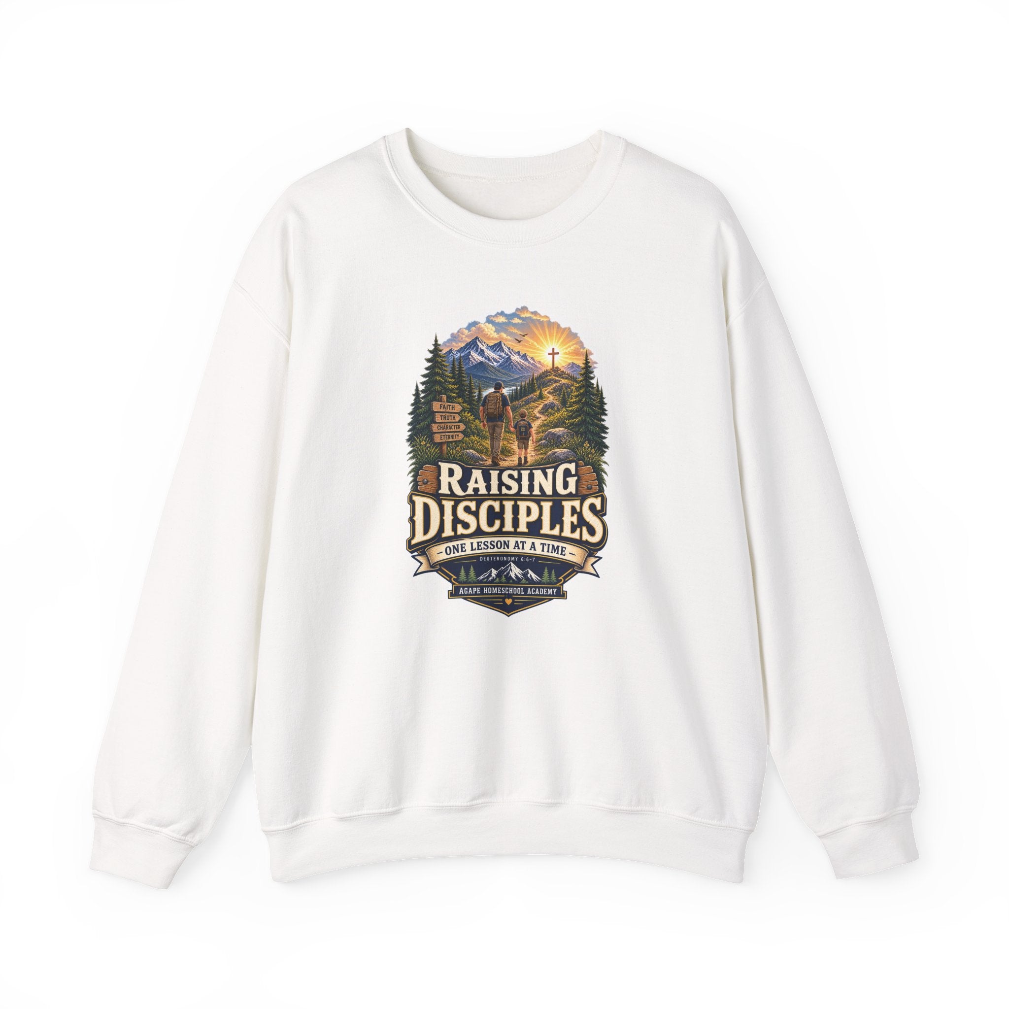 Agape Homeschool Raising Disciples Sweatshirt