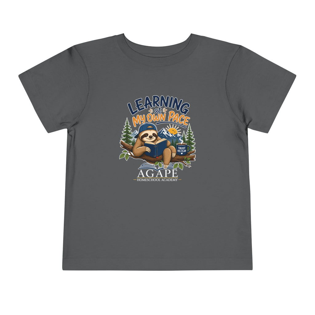 Tots Learning At My Own Pace Sloth Tee