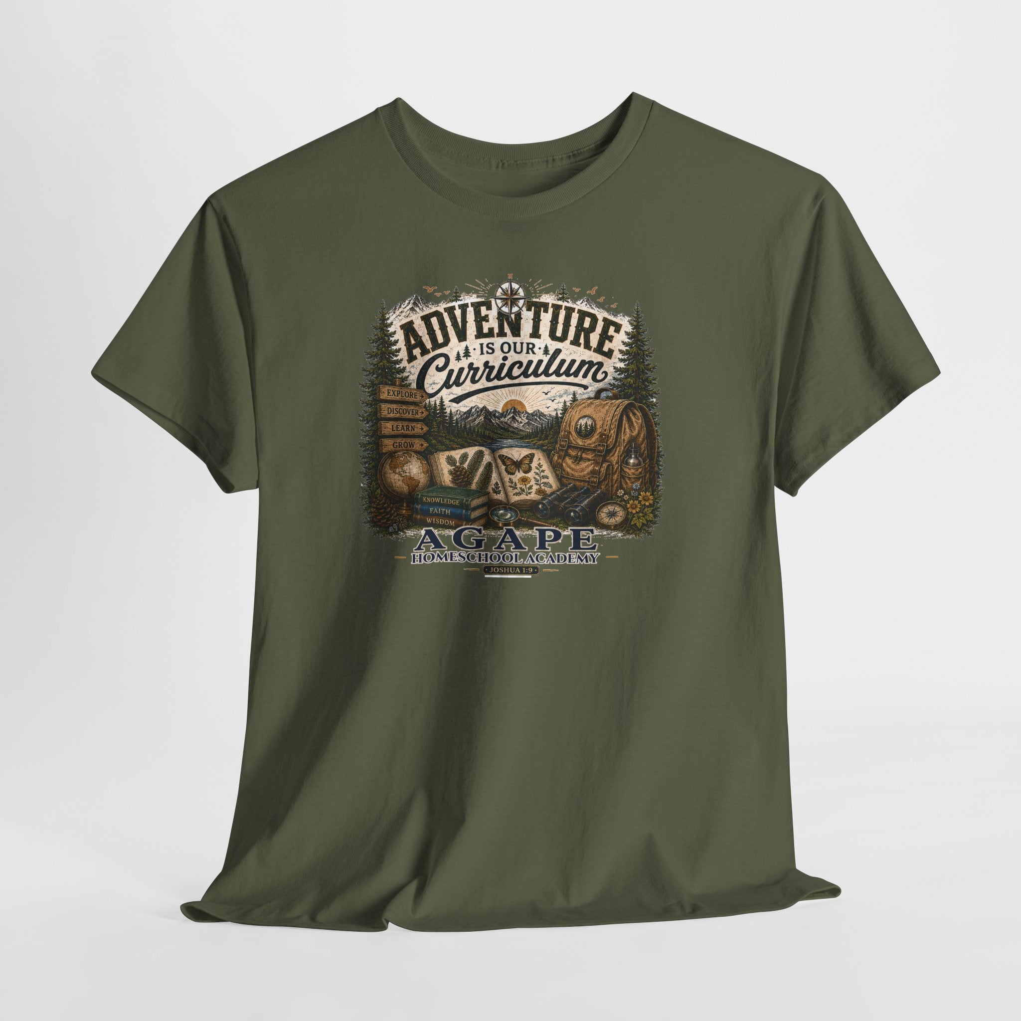 Lions Agape Homeschool Academy Adventure Tee