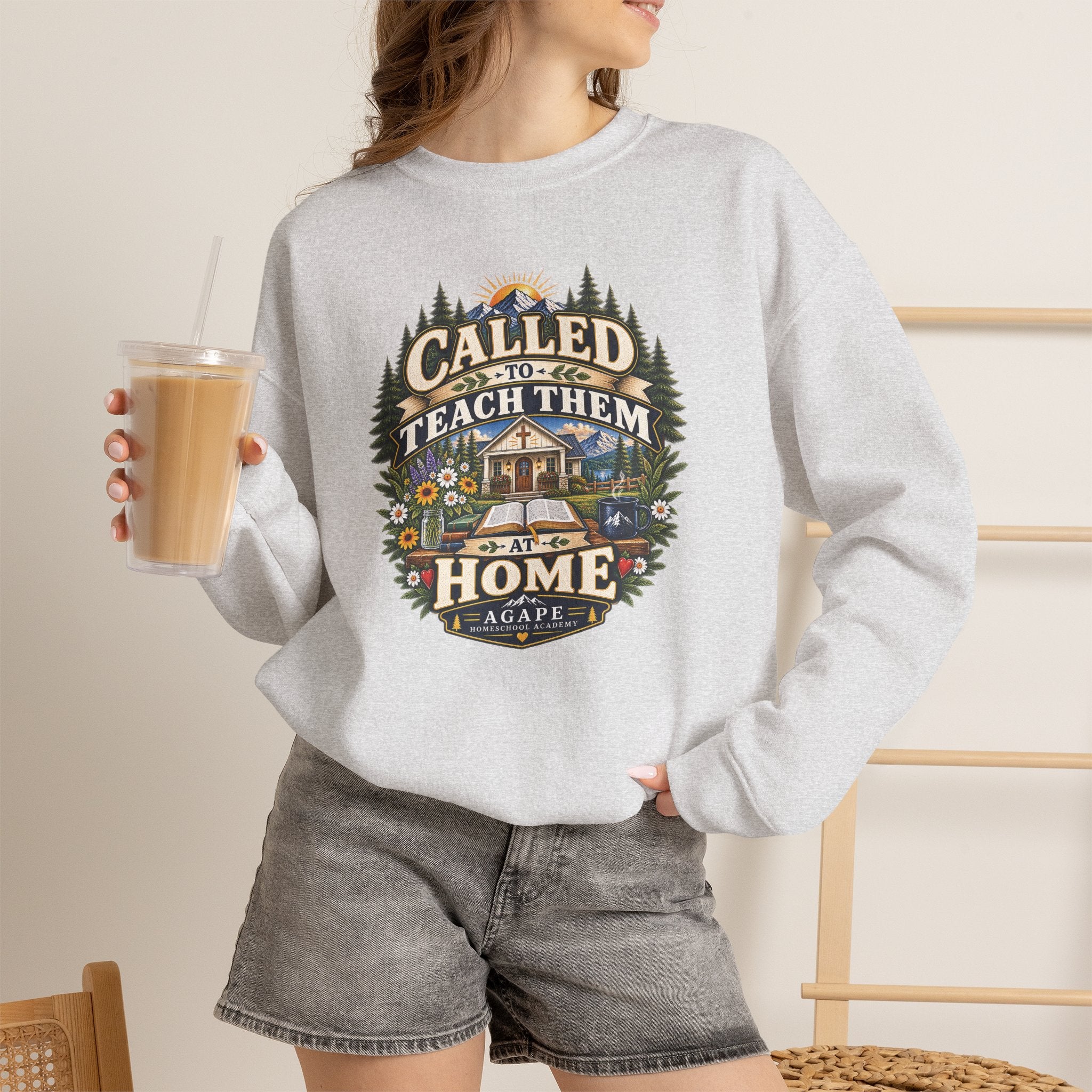 Agape Homeschool Called To Teach Sweatshirt