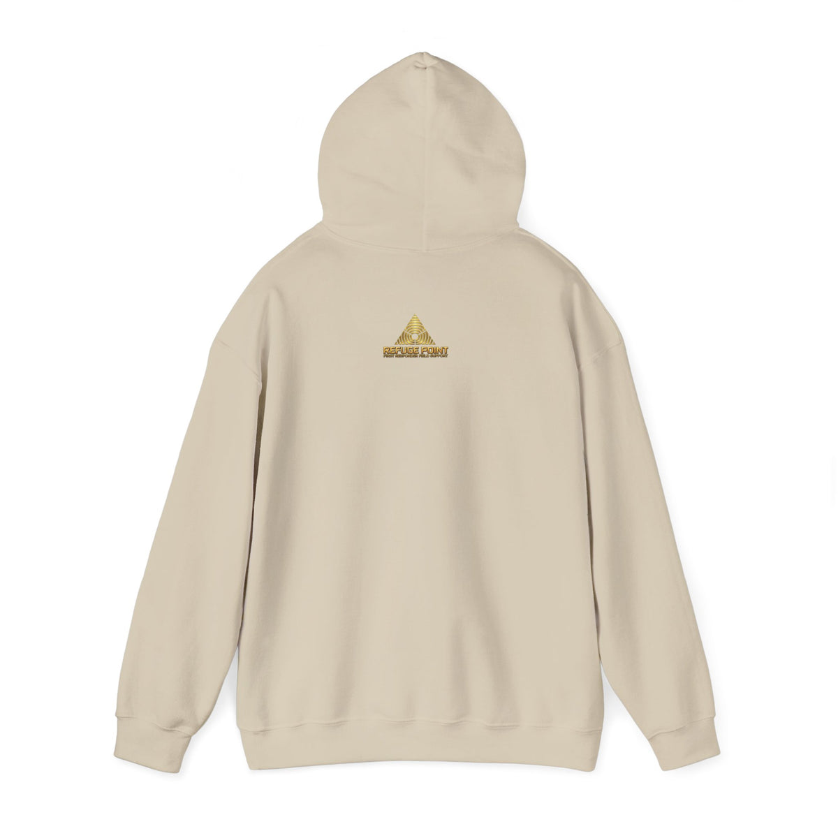 Refuge Point - Volunteer Serving Those Who Serve Hoodie, First Responder Support Pullover Hoodie