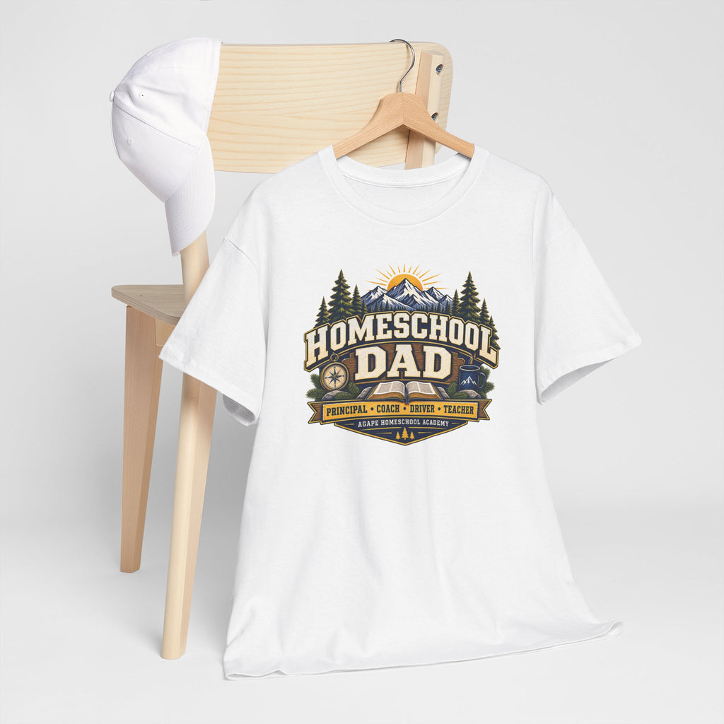 Agape Homeschool Academy Dad T-Shirt