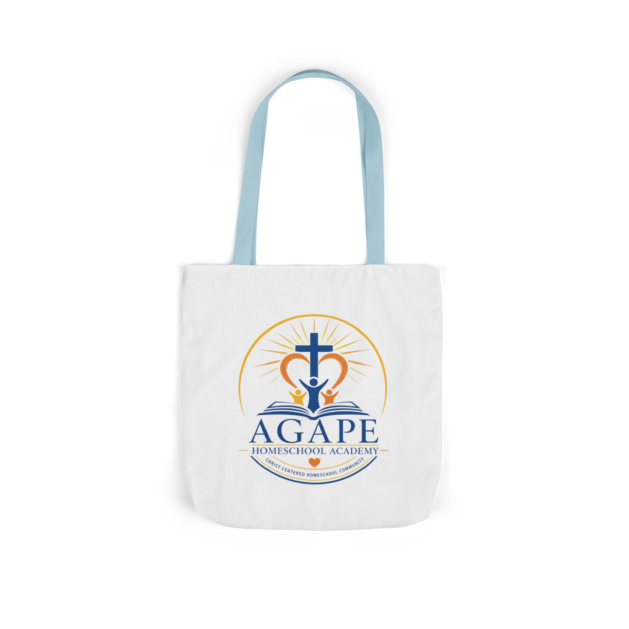 Agape Homeschool Academy Logo Tote Bag - 3 Sizes