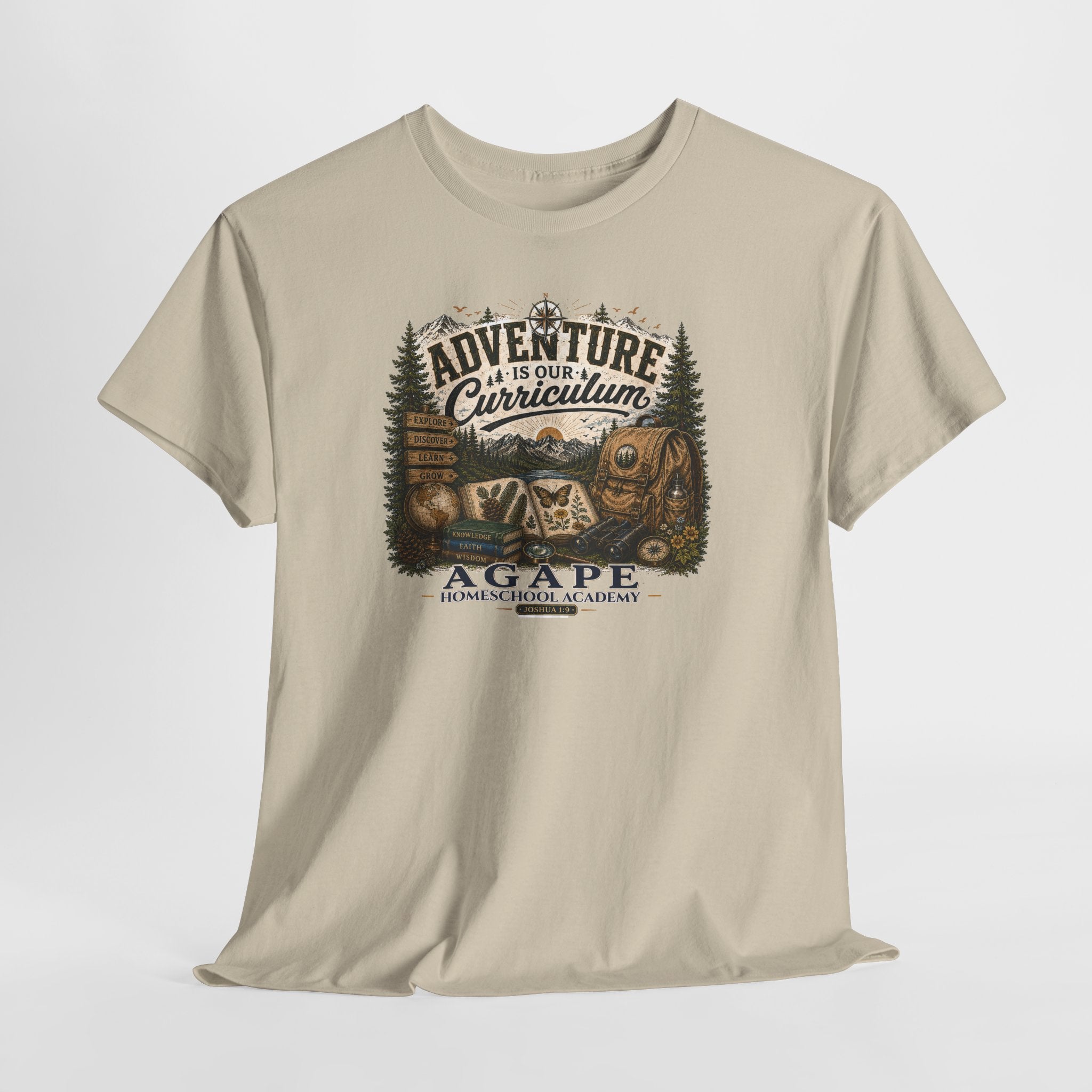 Lions Agape Homeschool Academy Adventure Tee