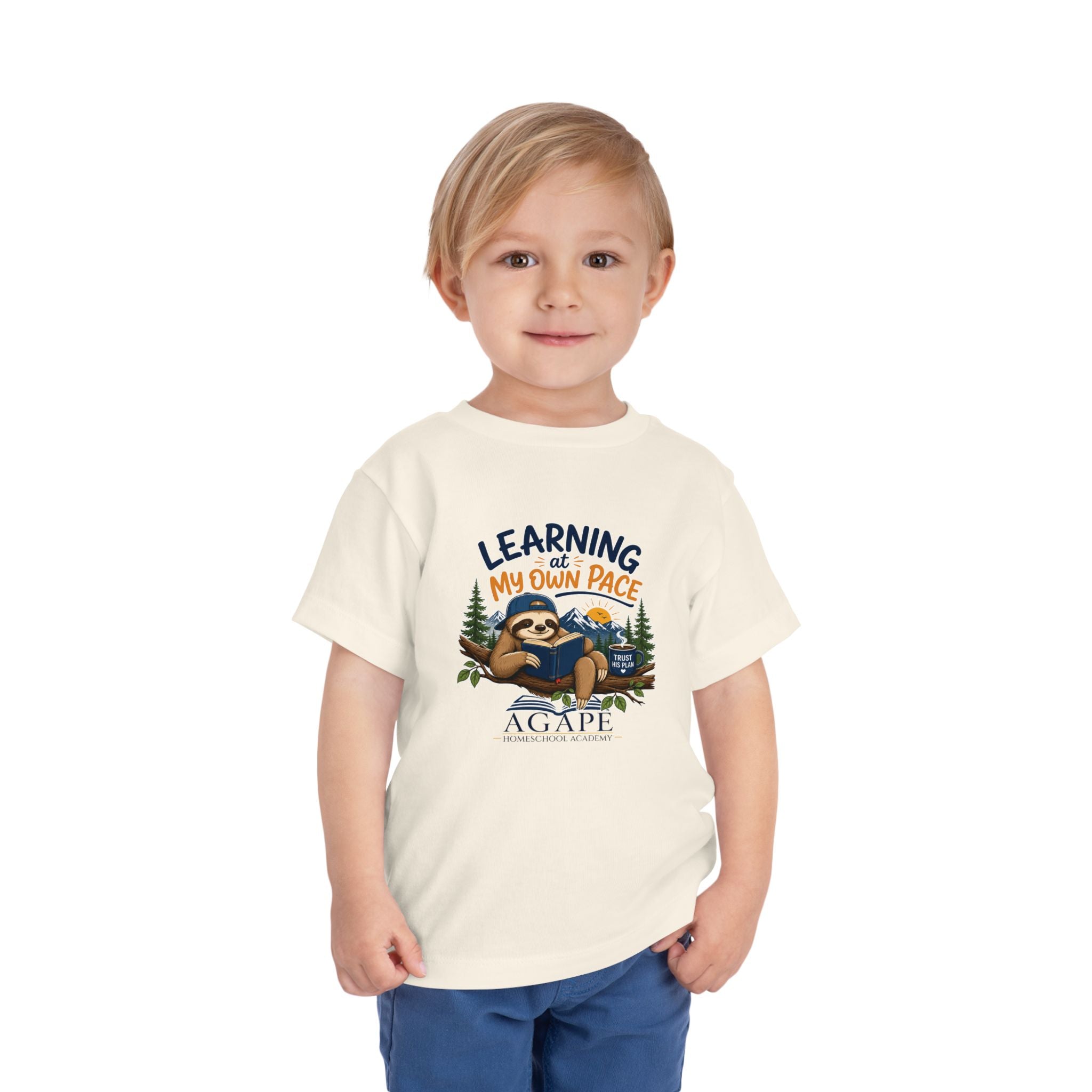Tots Learning At My Own Pace Sloth Tee