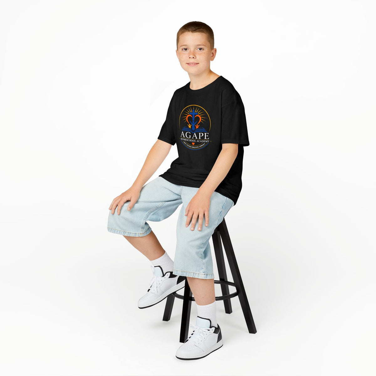 Doves Agape Homeschool Academy Logo Tee