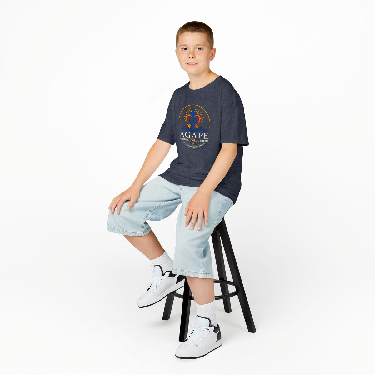 Doves Agape Homeschool Academy Logo Tee