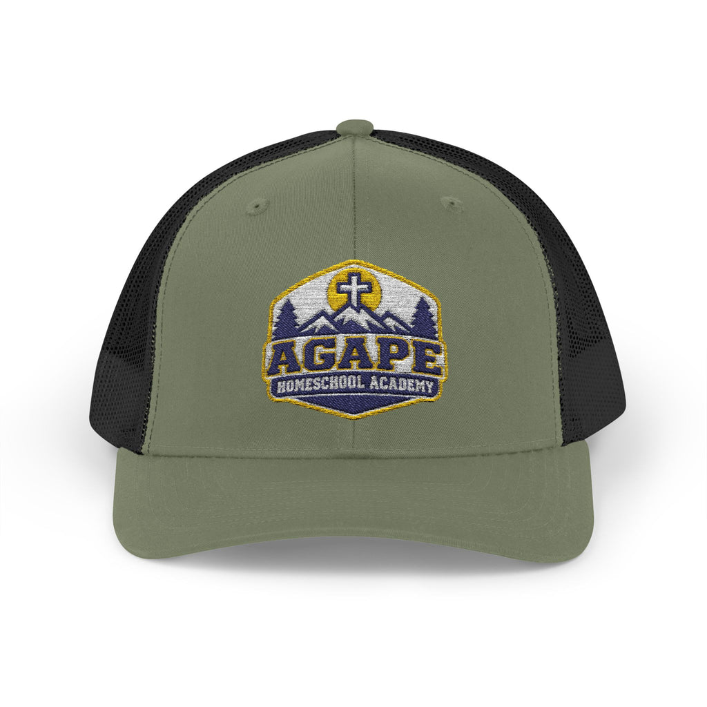 Copy of Agape Homeschool Academy Badge Trucker Hat