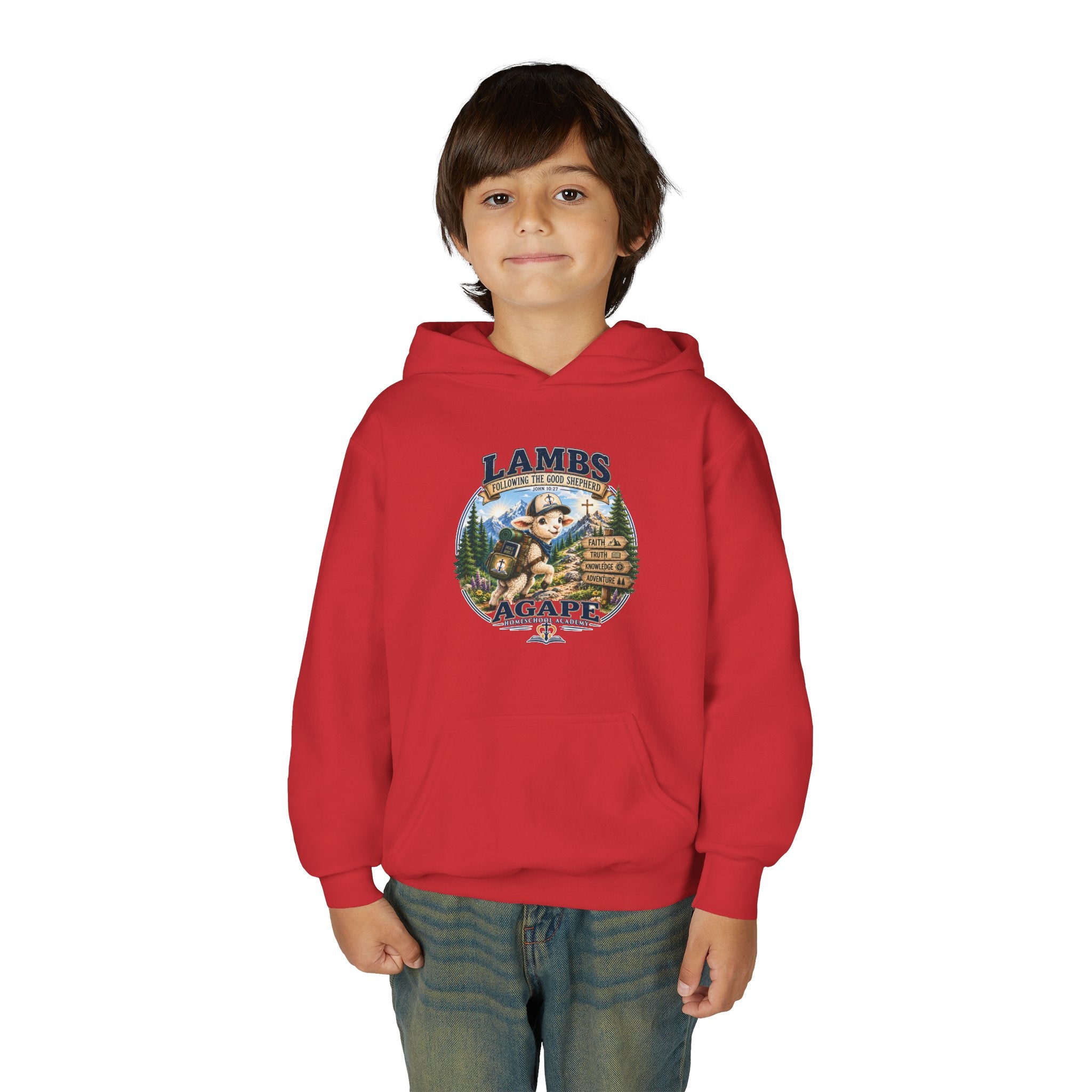 Lambs Agape Homeschool Academy Pullover Hoodie