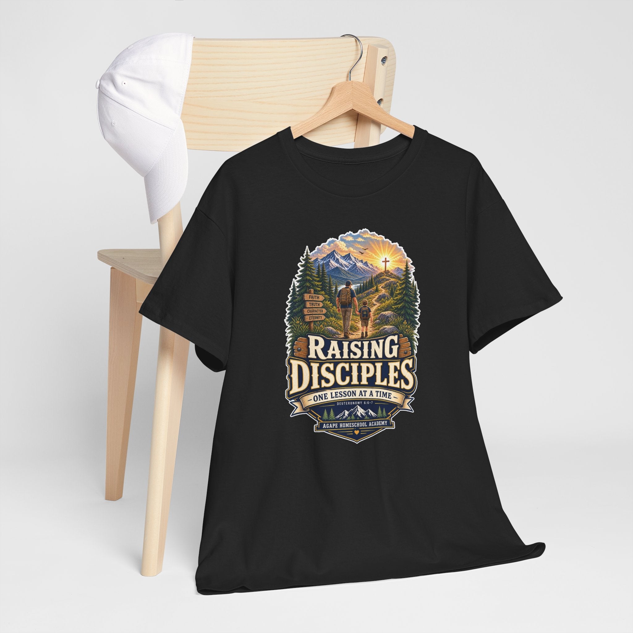 Agape Homeschool Academy Raising Disciples T-Shirt