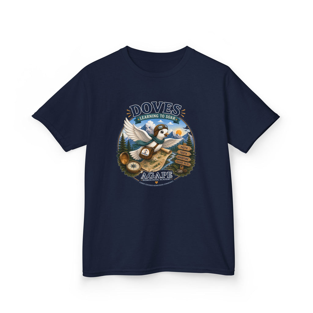 Doves Agape Homeschool Learning to Soar T-Shirt