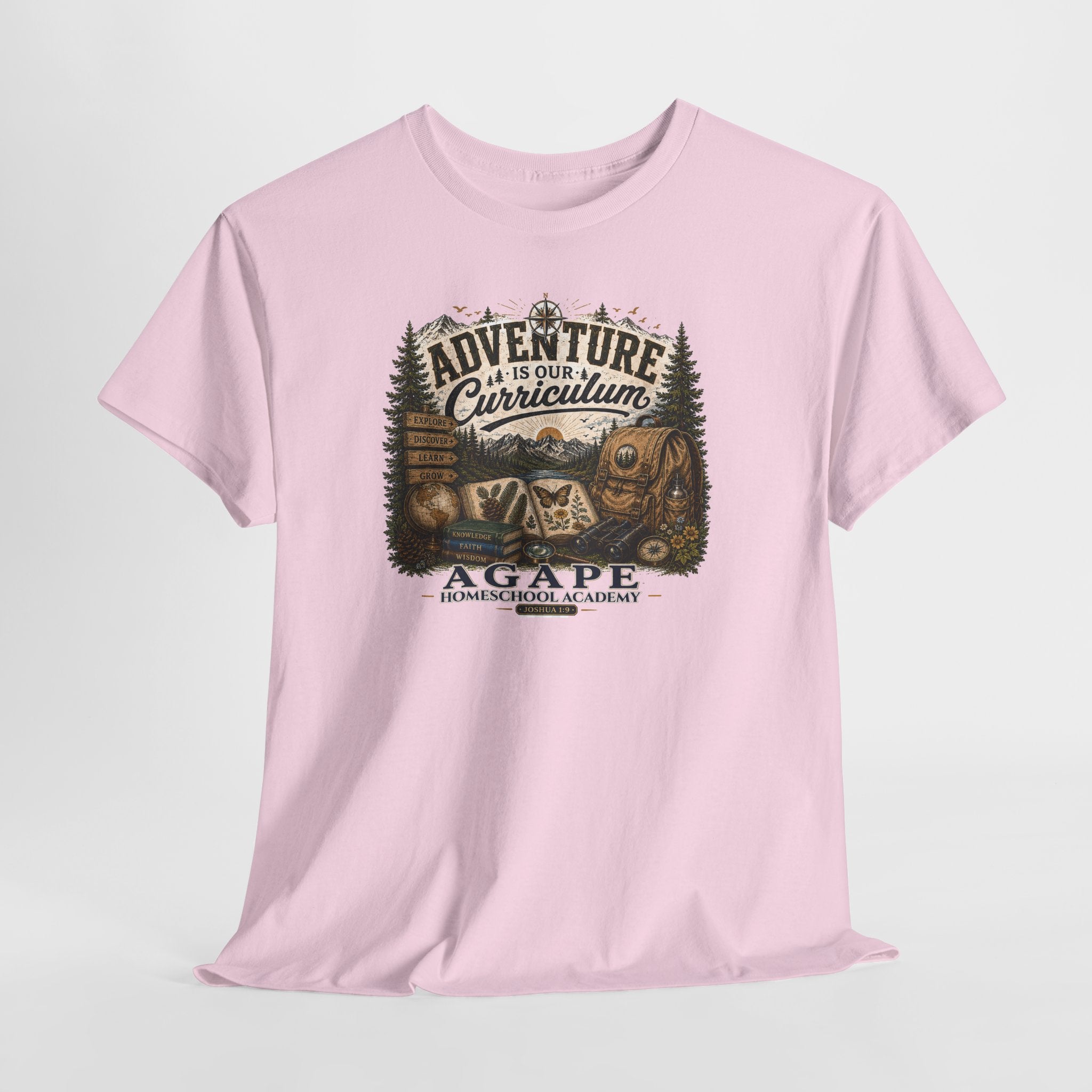 Lions Agape Homeschool Academy Adventure Tee