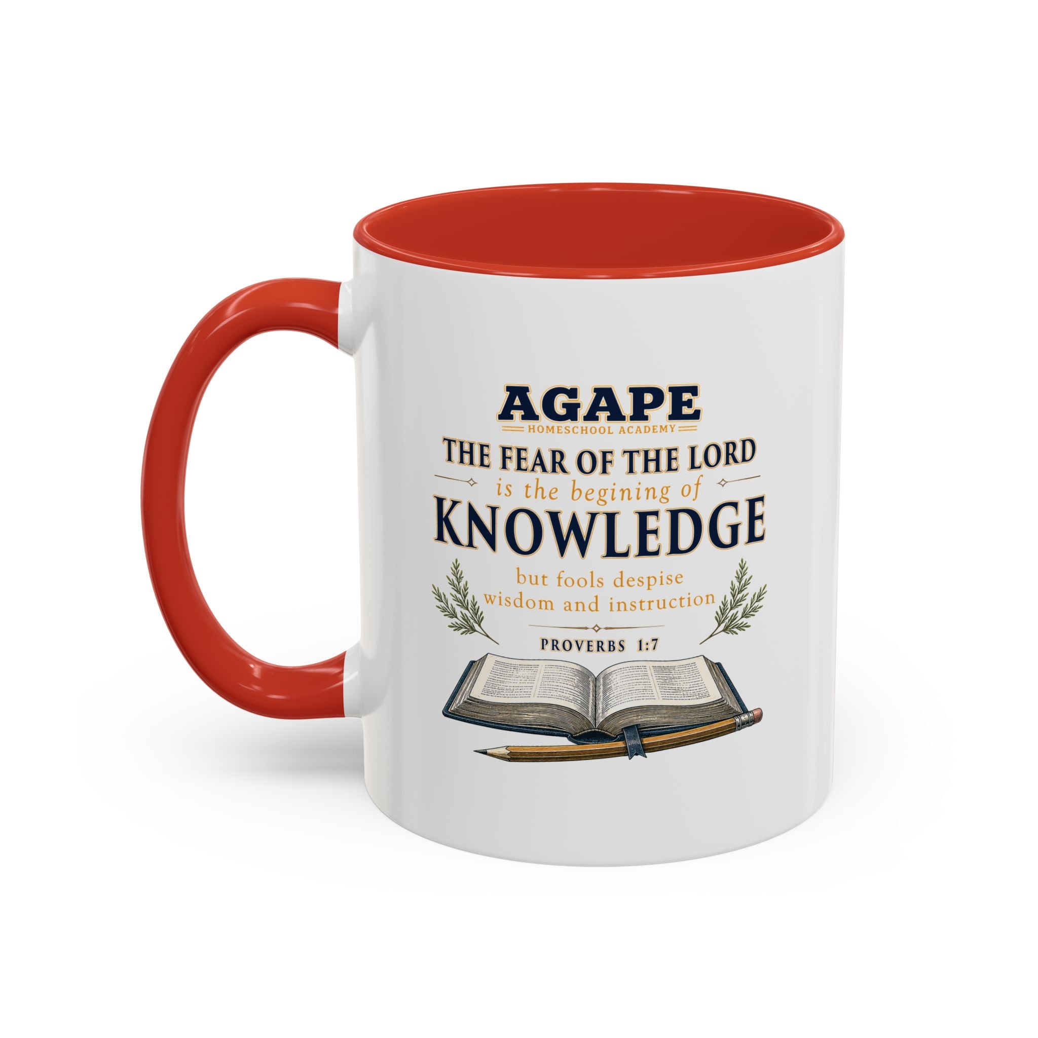 Agape Homeschool Academy Knowledge Mug - 11oz & 15oz