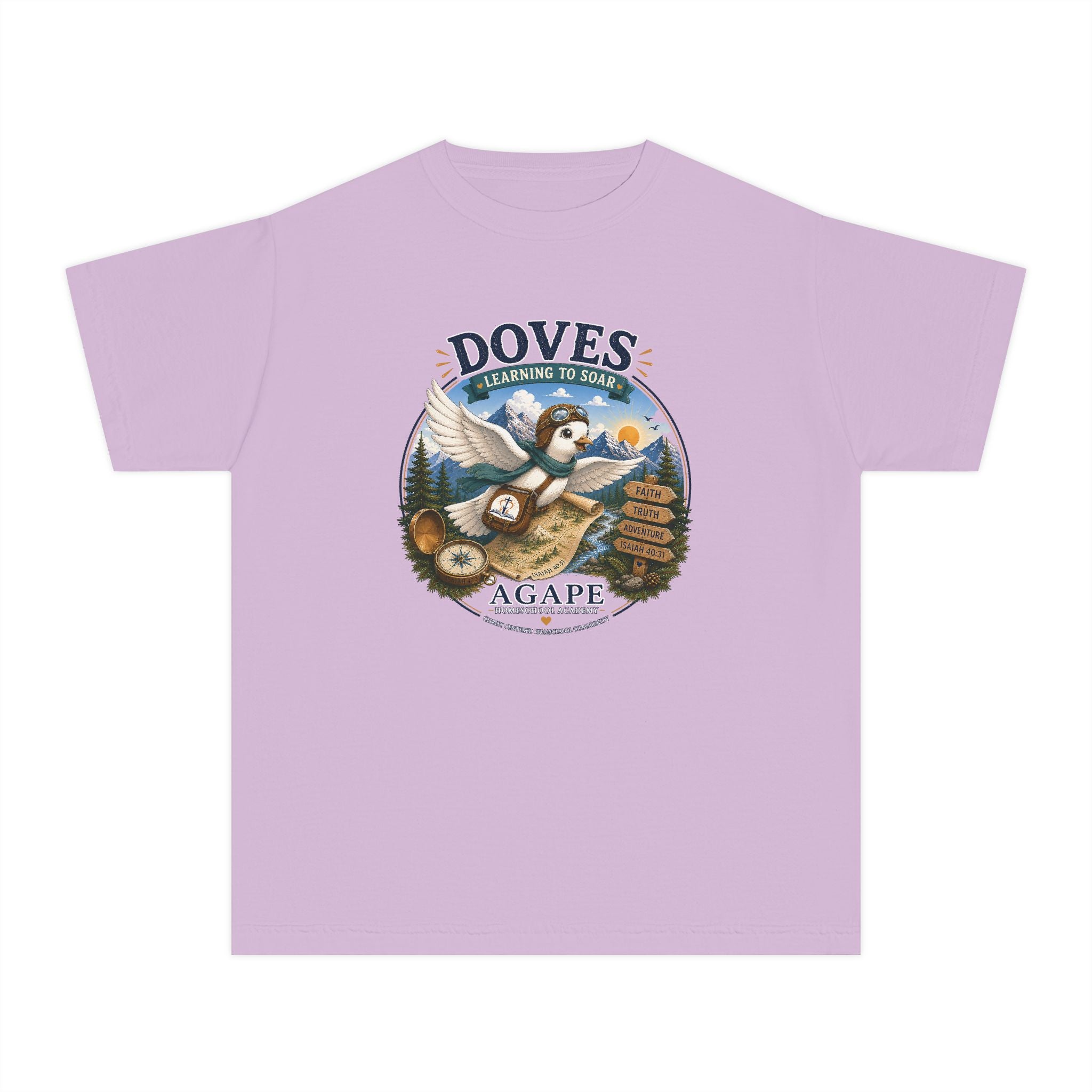 Doves Learning to Soar Tee