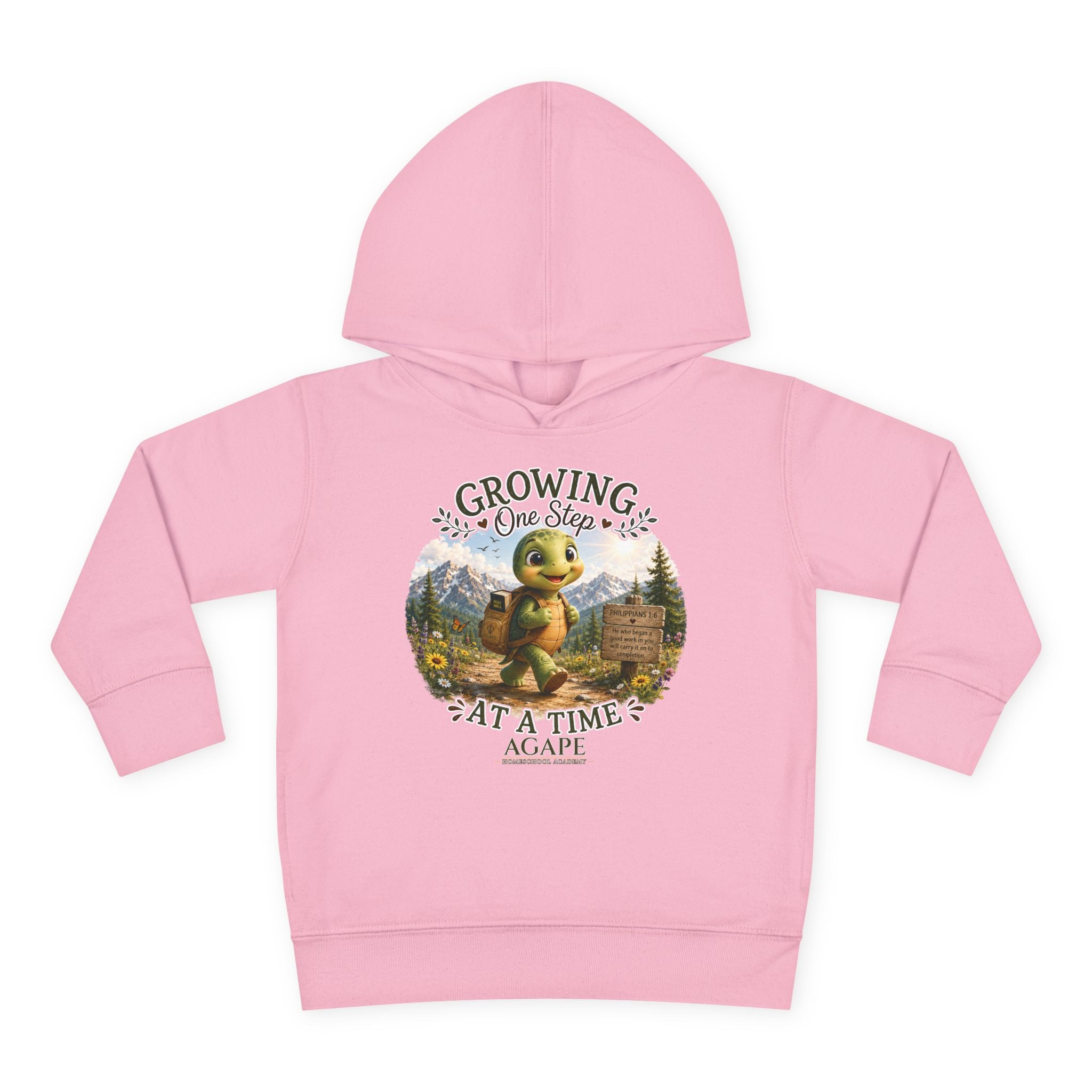 Tots Growing One Step At A Time Pullover Hoodie
