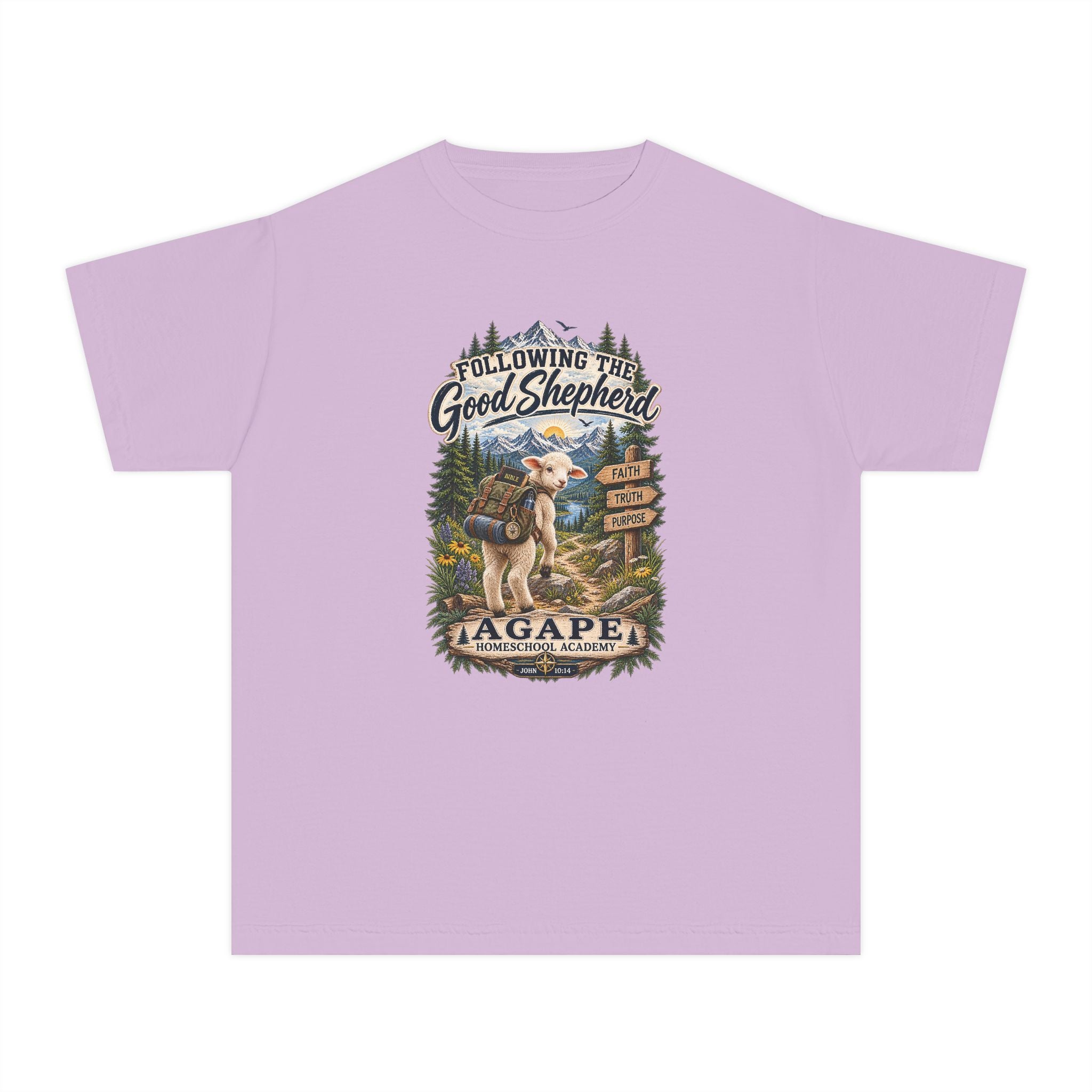 Lambs Agape Homeschool Academy Good Shepherd Tee