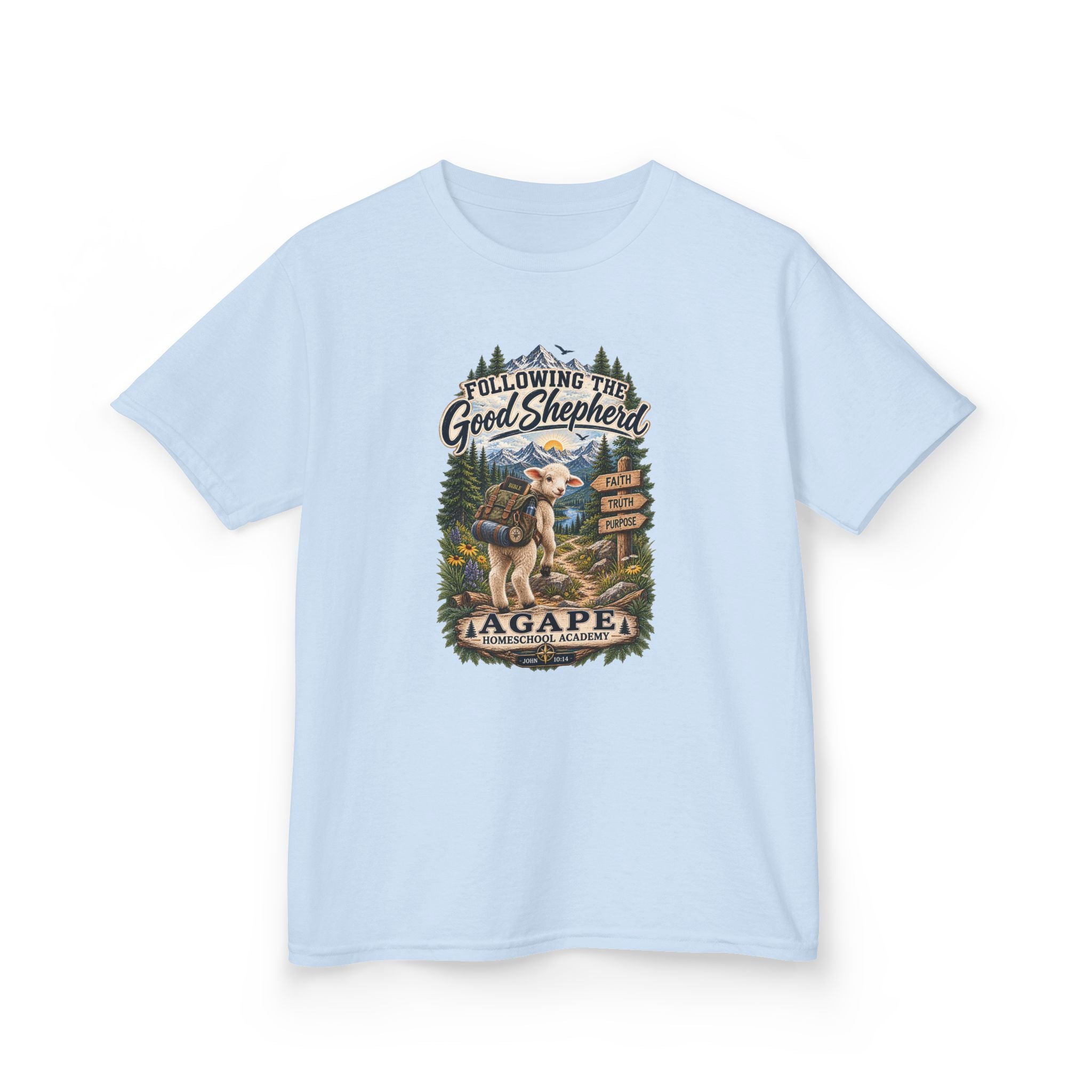 Lambs Agape Homeschool Academy Good Shepherd Tee