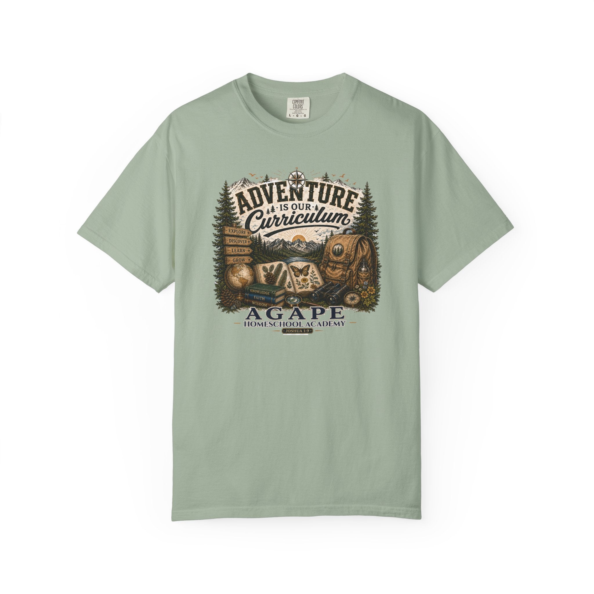 Lions Agape Homeschool Academy Adventure Tee