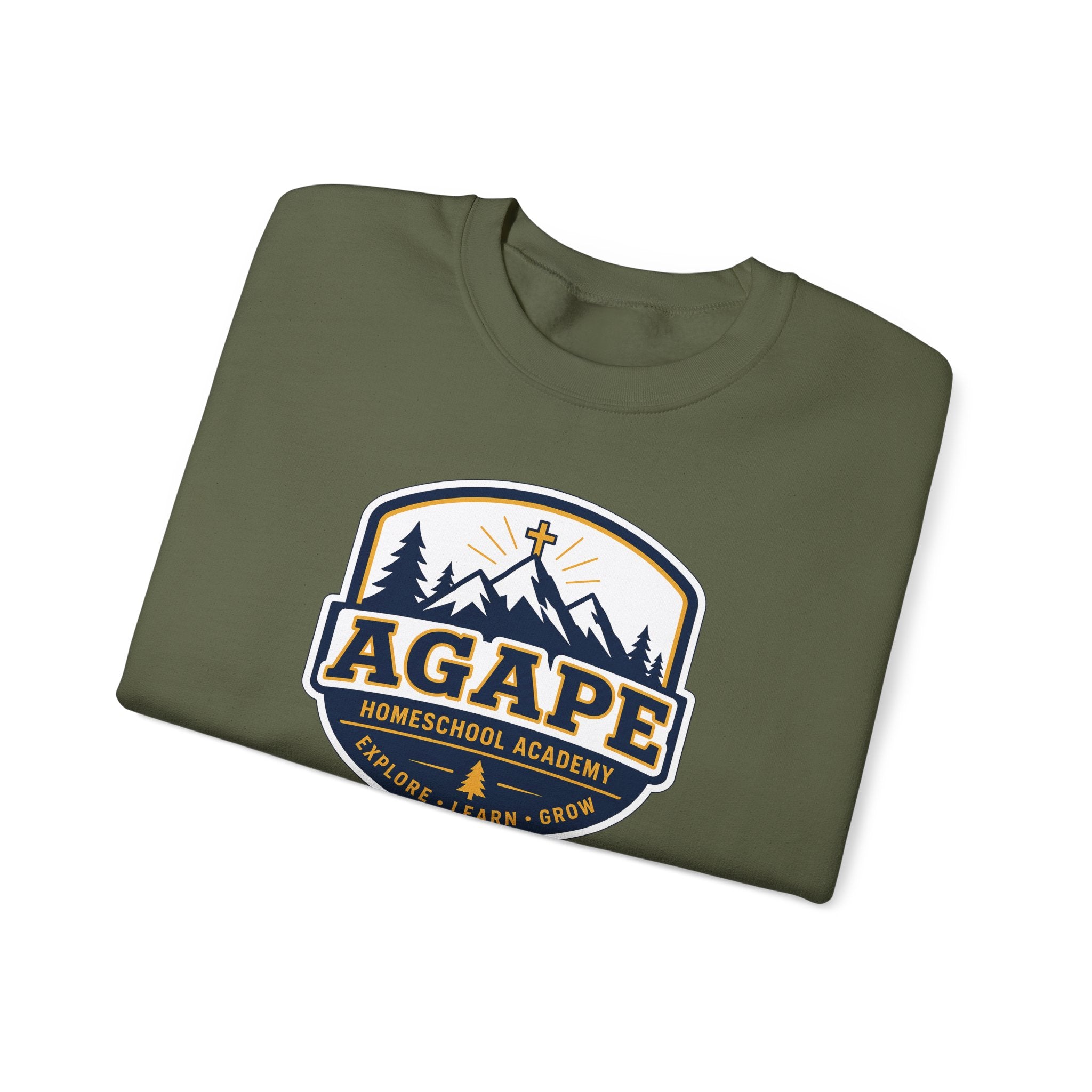 Agape Homeschool Academy Badge Sweatshirt