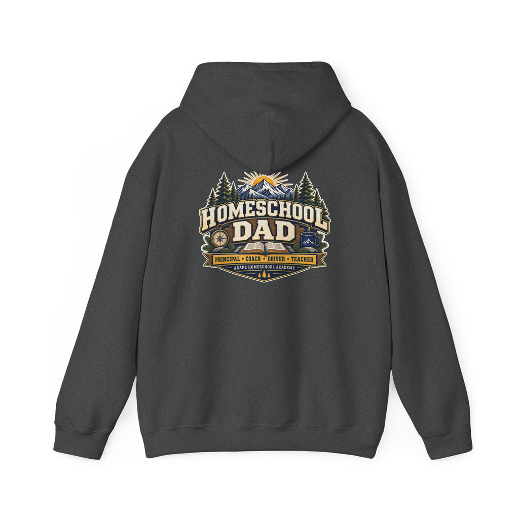 Agape Homeschool Academy Dad Pullover Hoodie