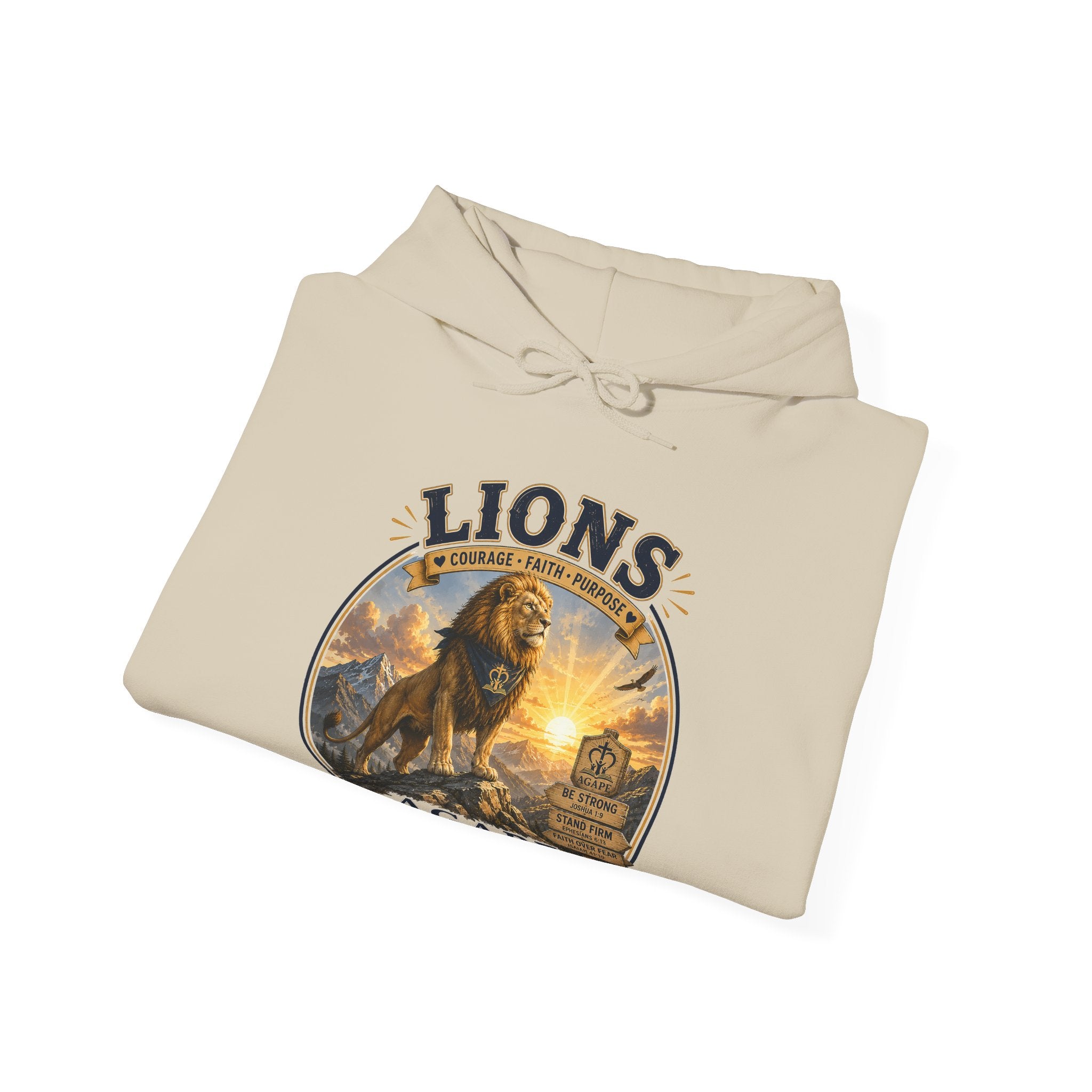 Lions Agape Homeschool Academy Pullover Hoodie