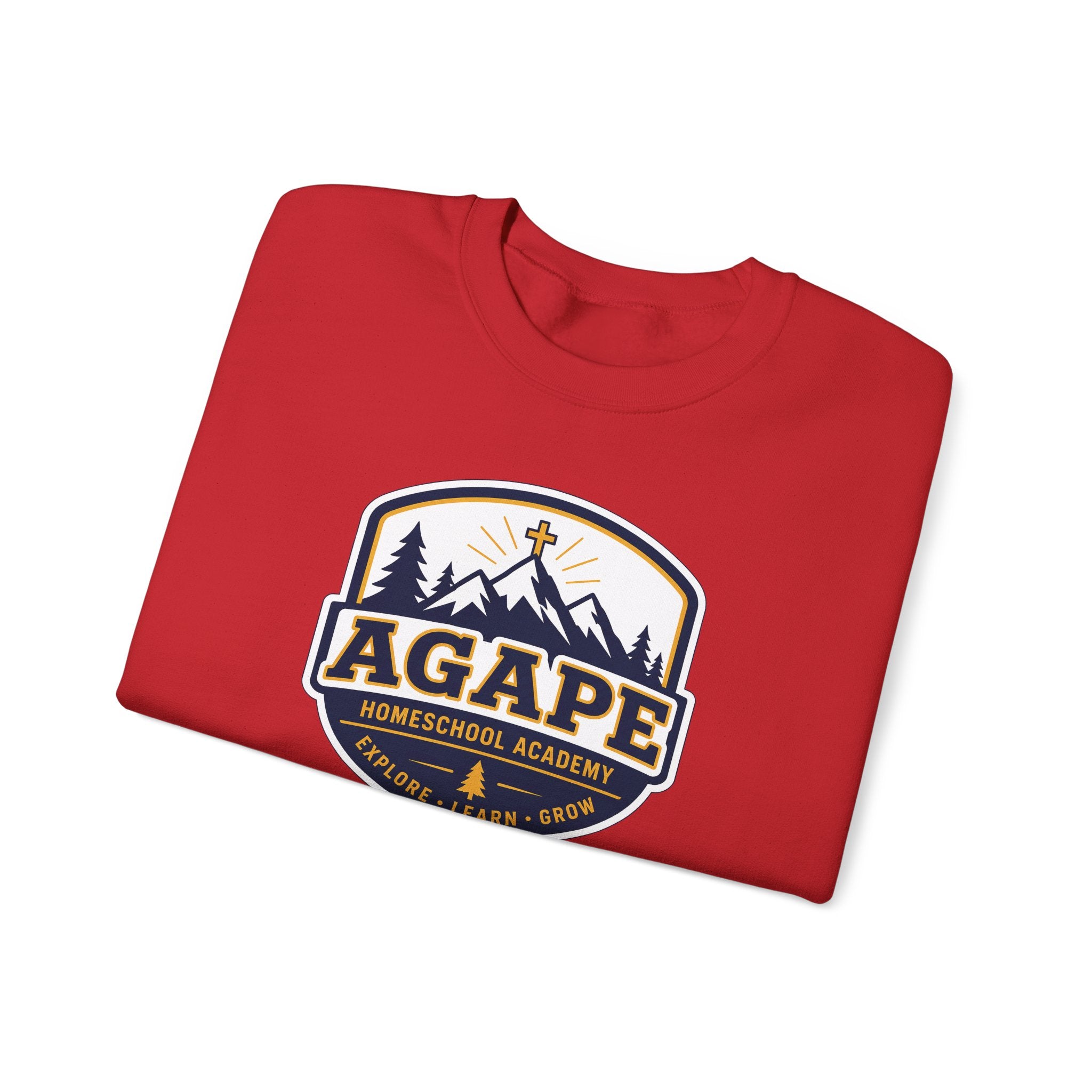 Agape Homeschool Academy Badge Sweatshirt