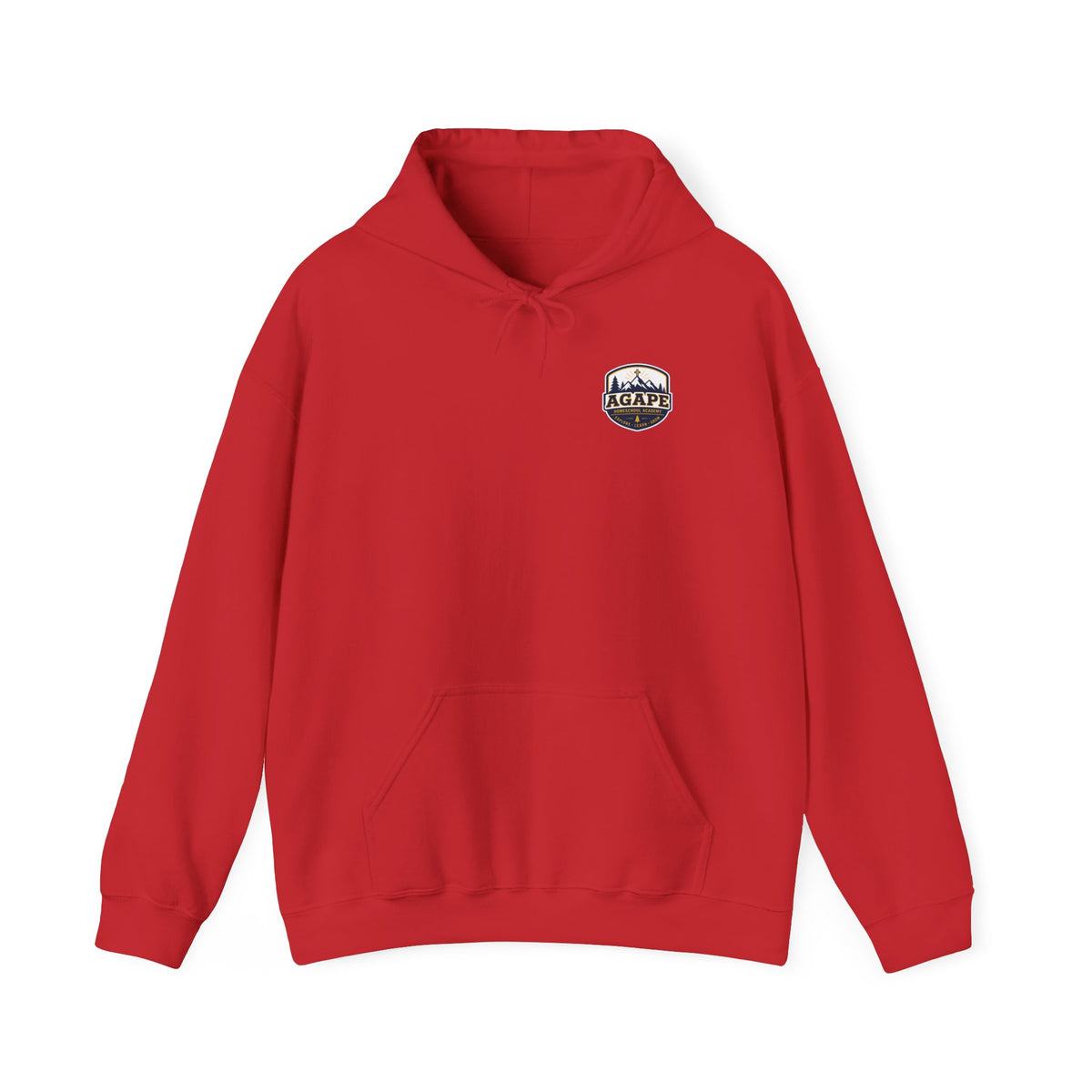 Agape Homeschool Academy Logo Pullover Hoodie