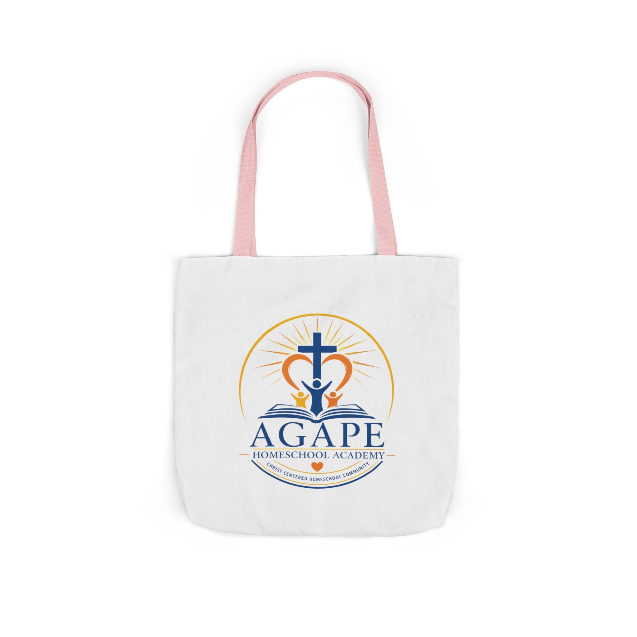 Agape Homeschool Academy Logo Tote Bag - 3 Sizes