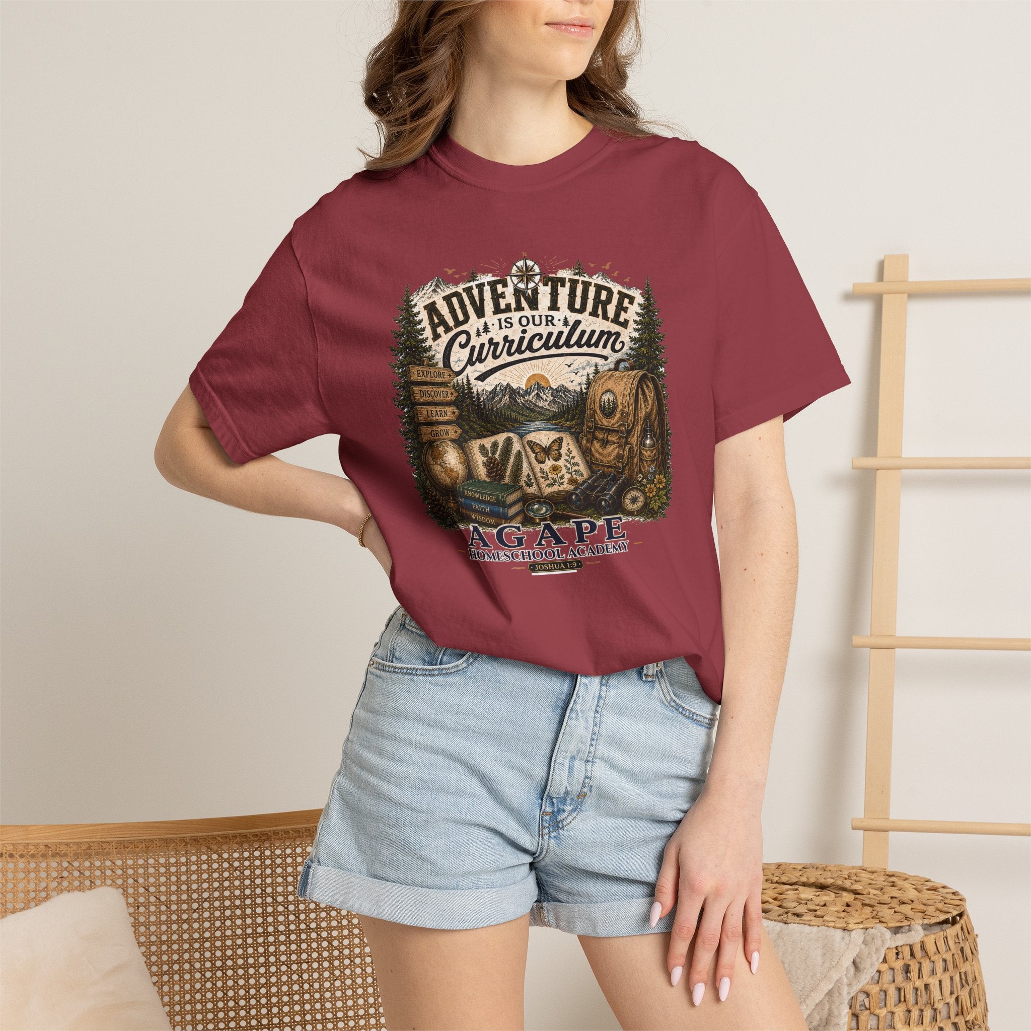 Lions Agape Homeschool Academy Adventure Tee