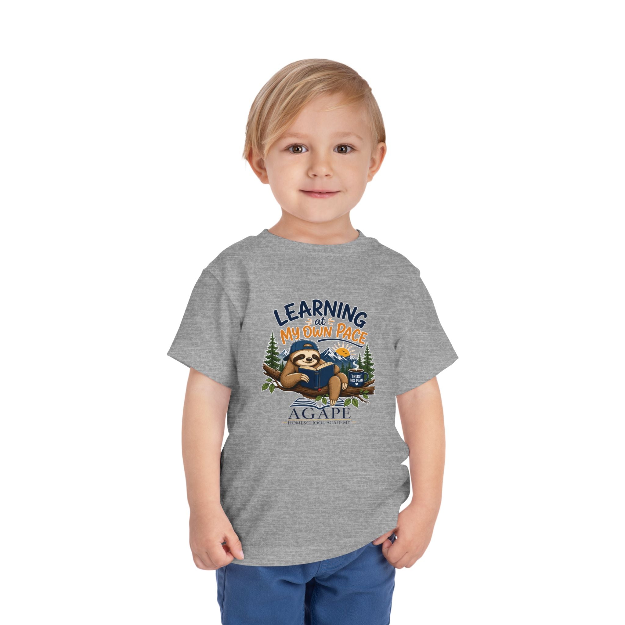 Tots Learning At My Own Pace Sloth Tee