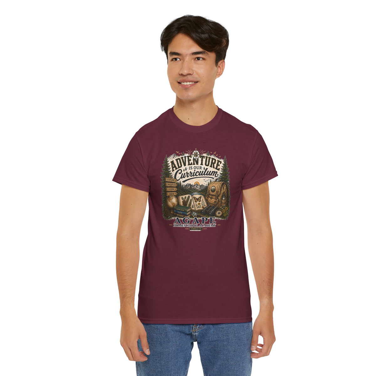 Lions Agape Homeschool Academy Adventure Tee